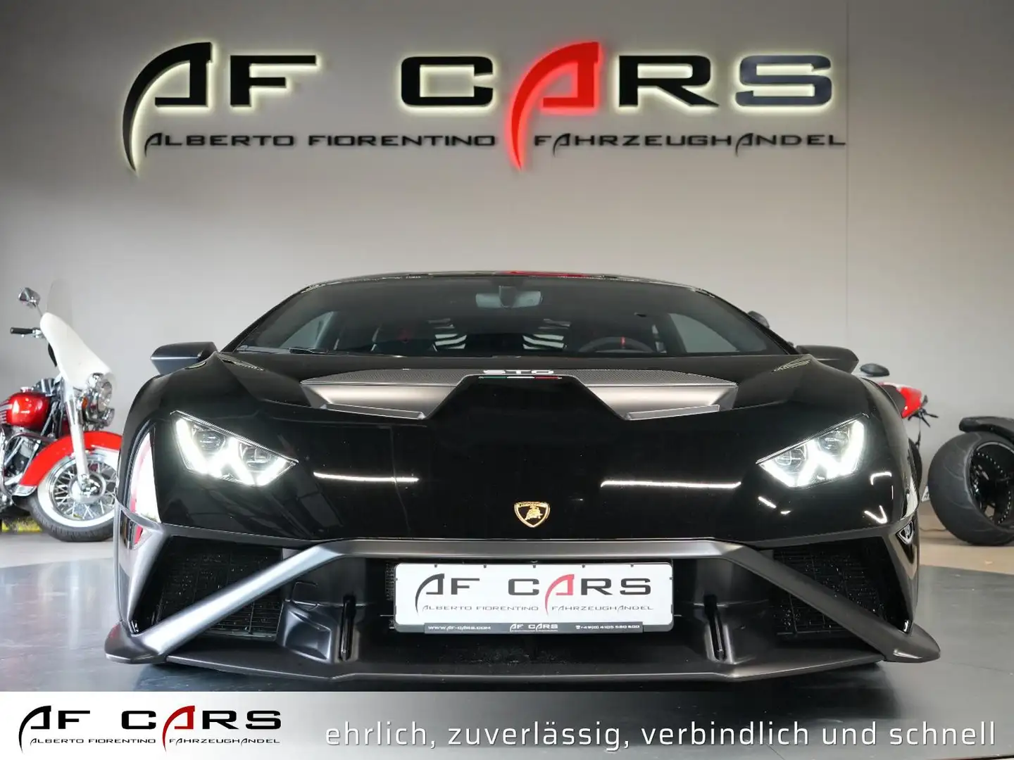 Lamborghini Huracán STO Lift black black 20" Forged Kamera Racing Seat Schwarz - 1