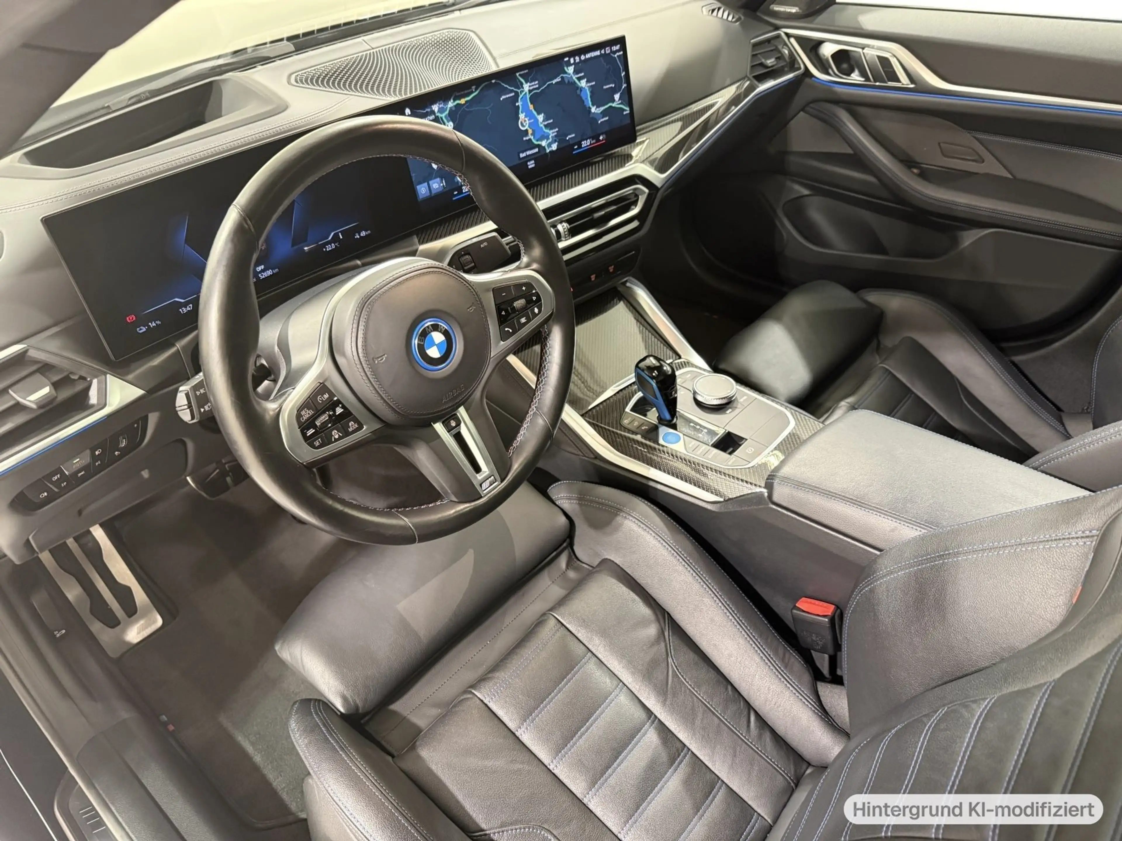 BMW i4 M50 Gran Coupé GSD ACC 360 HUD HK — photo 10