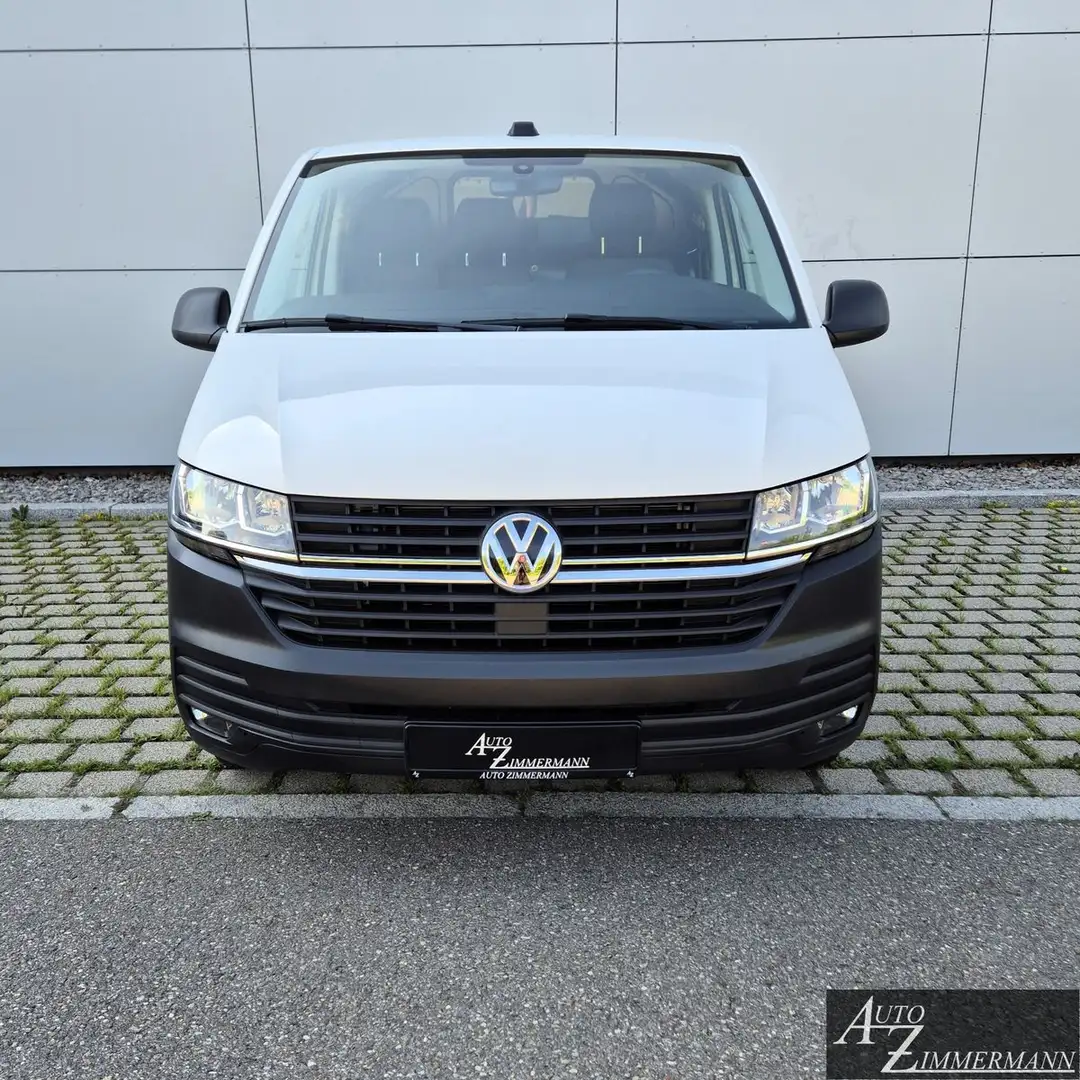 Volkswagen T6 Transporter T6.1 Transporter 2,0TDI lang LED*Leder*Tempomat Wit - 2