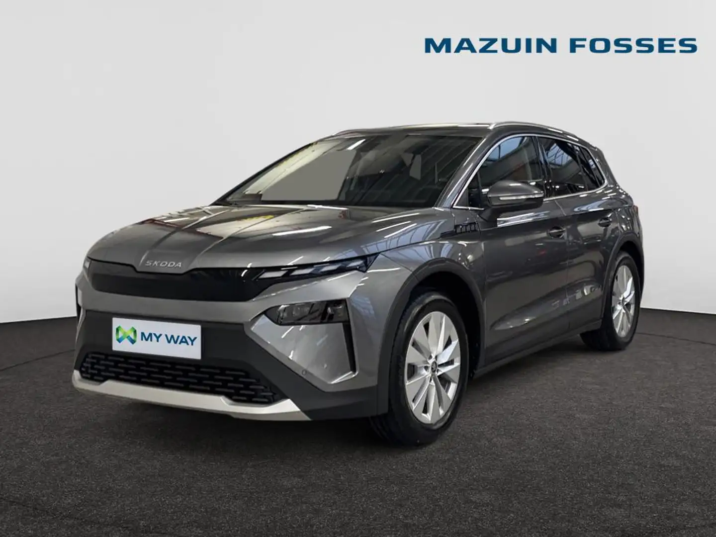 Skoda Elroq Elroq Corporate 85 82 kWh 210 kW 1v Gris - 1