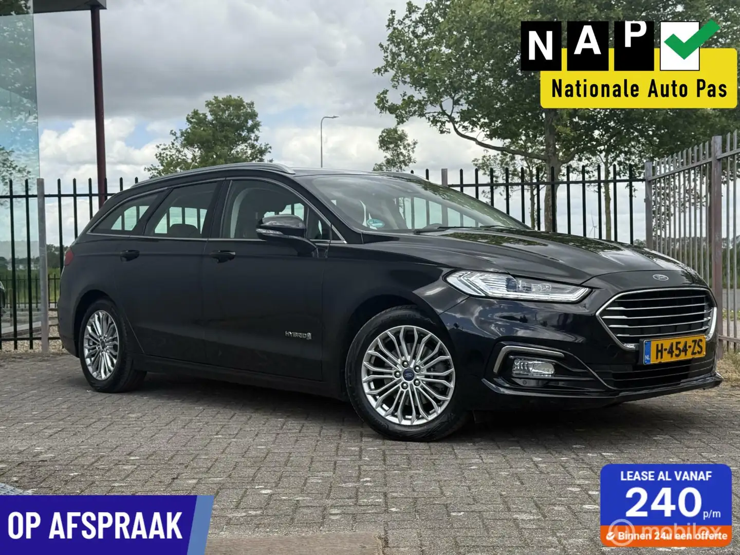 Ford Mondeo Wagon 2.0 IVCT HEV | Rijklaar | Inclusief beurt Zwart - 1