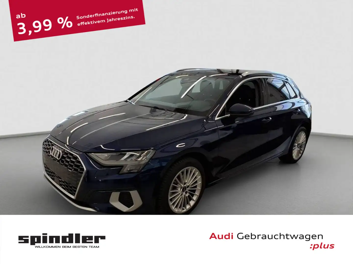 Audi A3 advanced 35TFSI S-tronic / AHK, SHZ Blau - 1