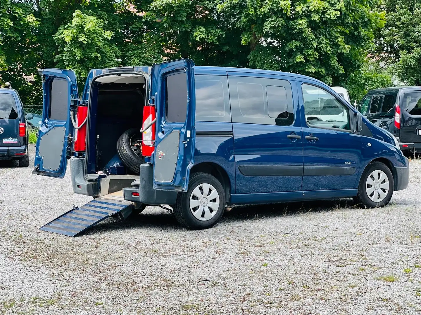 Citroen Jumpy Behindertengerecht-Rampe Синий - 2