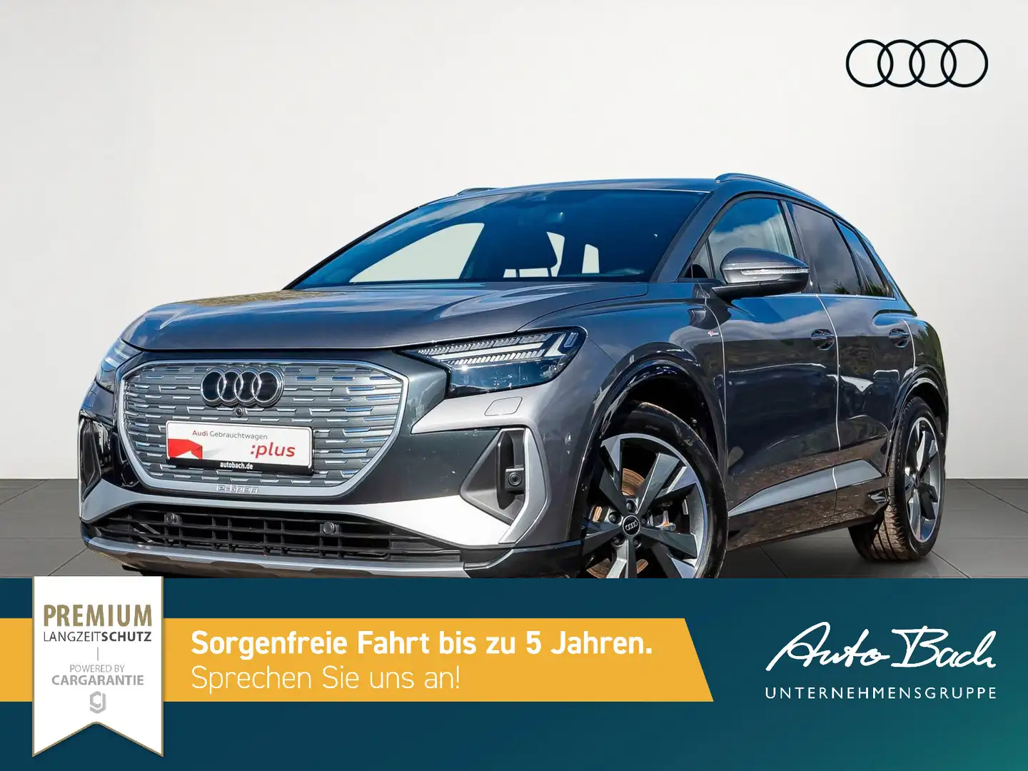 Audi Q4 e-tron S line 35 Matrix SONOS ACC Sitzhzg EPH Grau - 2