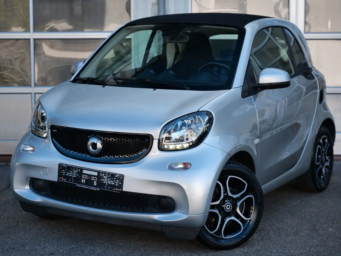 smart forTwo fortwo coupe Basis 66kW Argent - 1