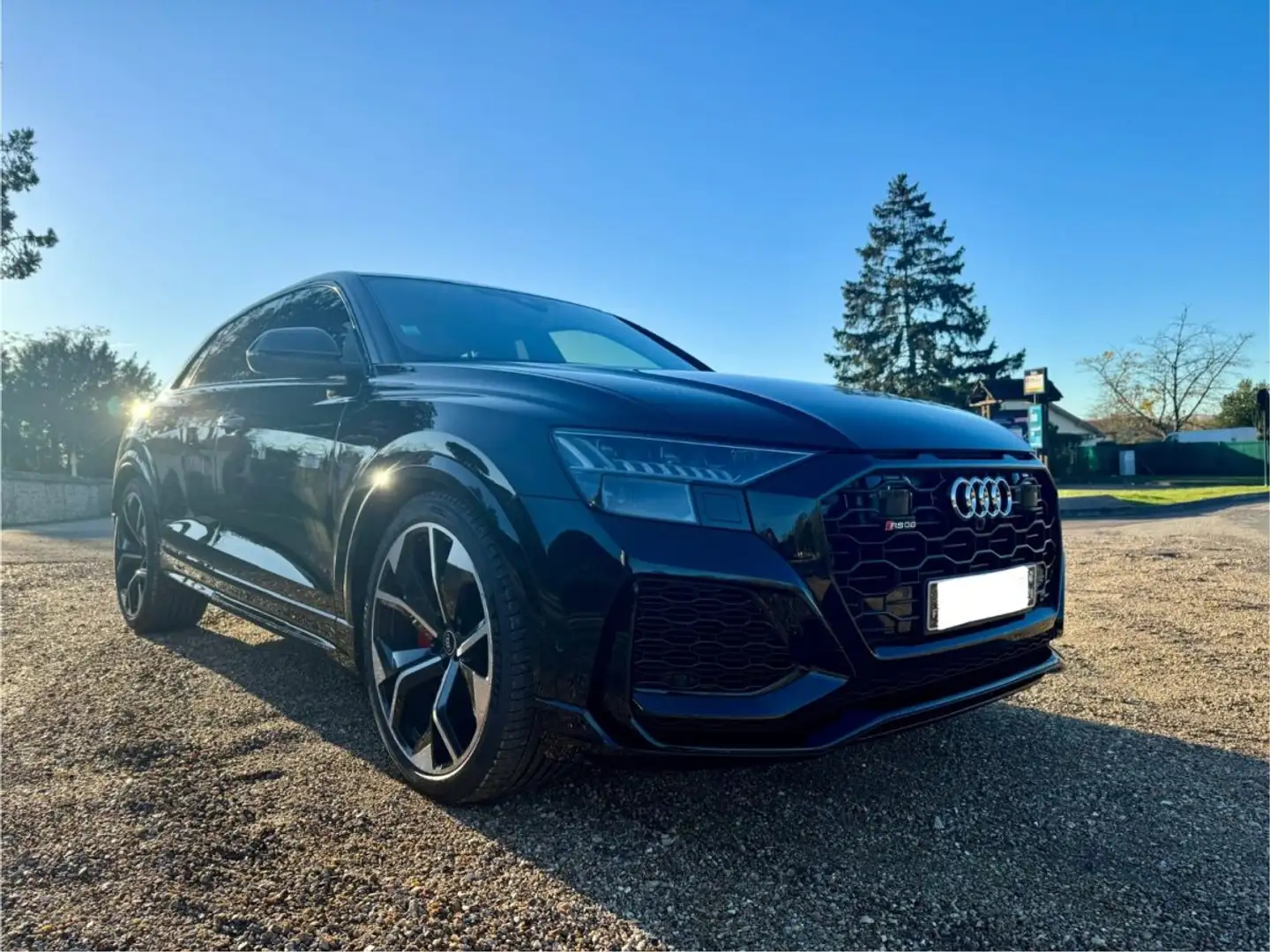 Audi RS Q8 4.0 V8 600ch Zwart - 1