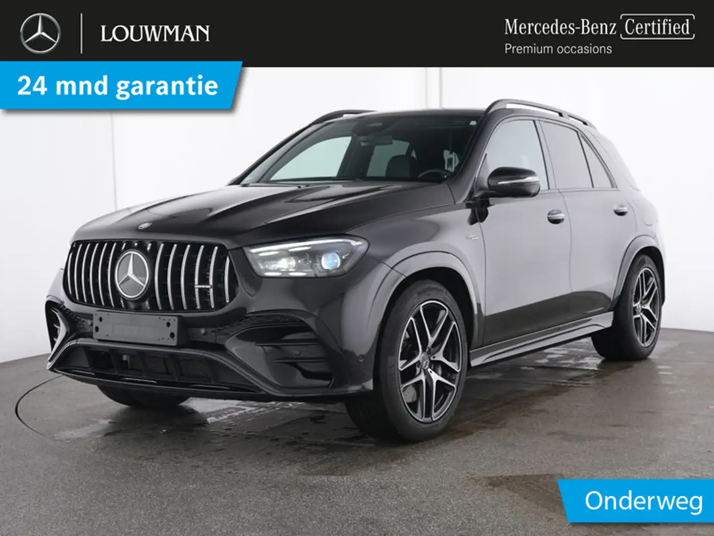 Mercedes-Benz GLE 53 AMG Mercedes-AMG Hybrid 4MATIC+ Trekhaak | Panorama Sc Noir - 1