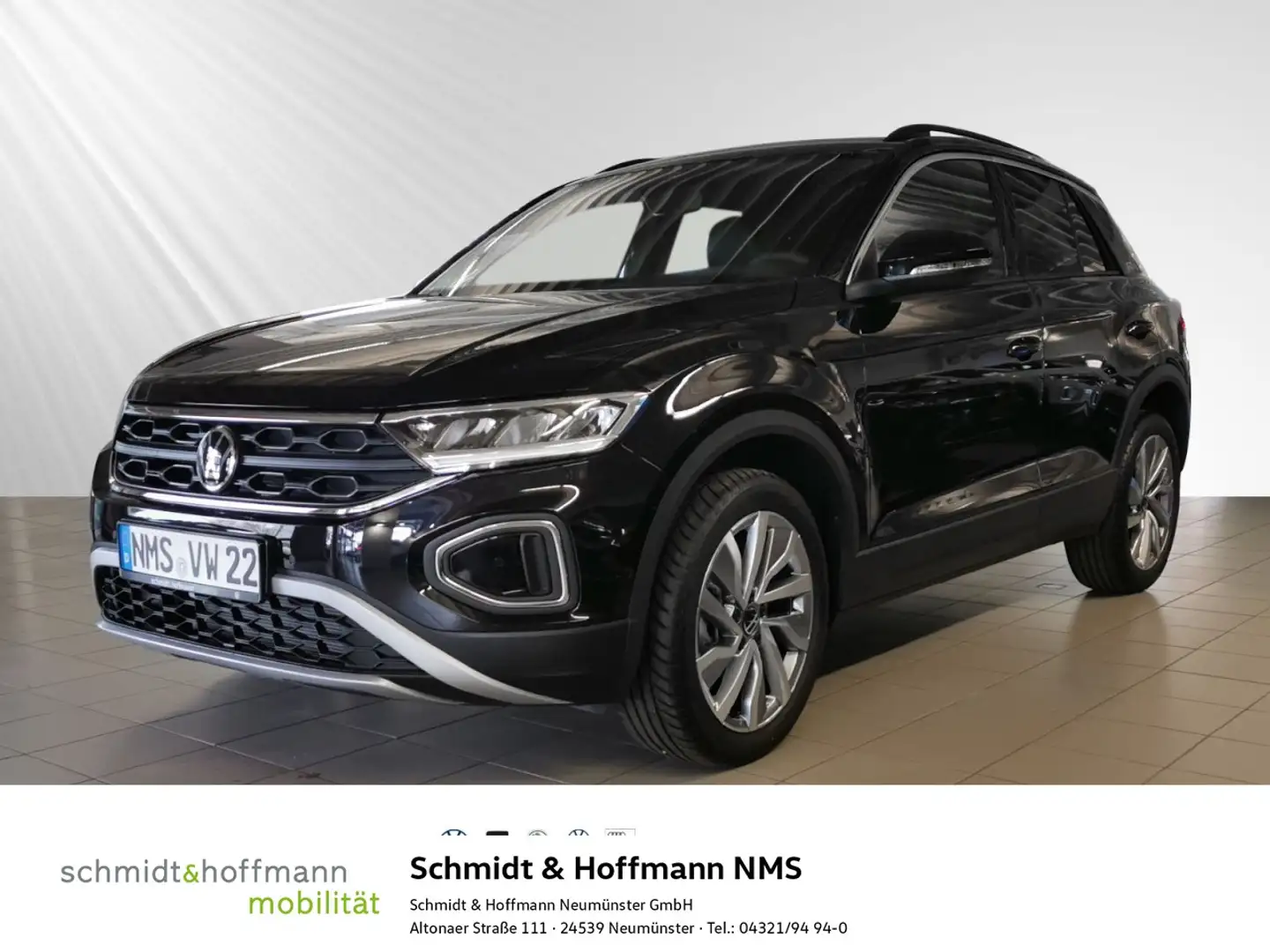 Volkswagen T-Roc GOAL 1.0 l TSI OPF 85 kW (116 PS) 6-Gang Schwarz - 1
