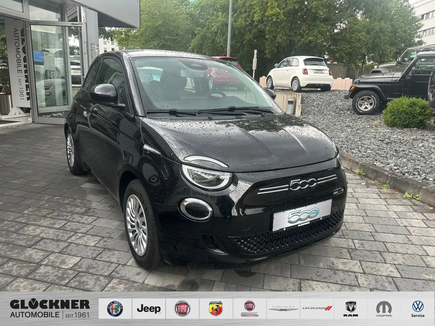 Fiat 500e Schwarz - 1