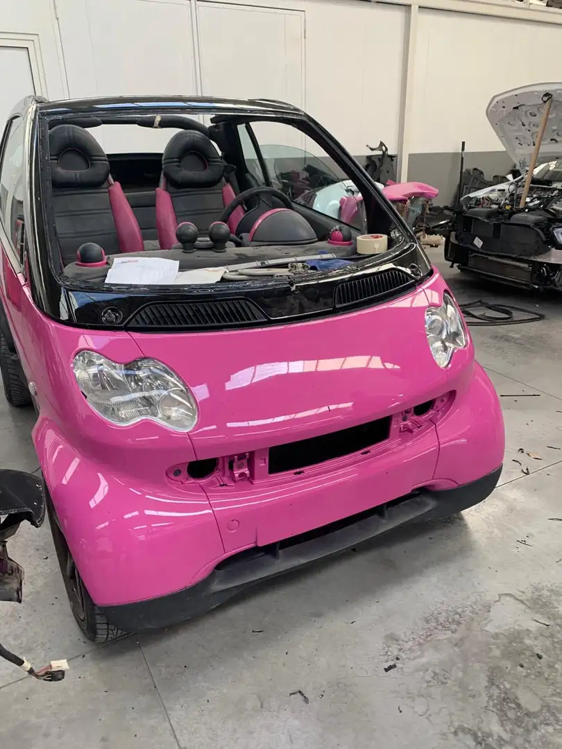 smart forTwo Fortwo Cabrio 0.8 cdi Smart Lilla - 2