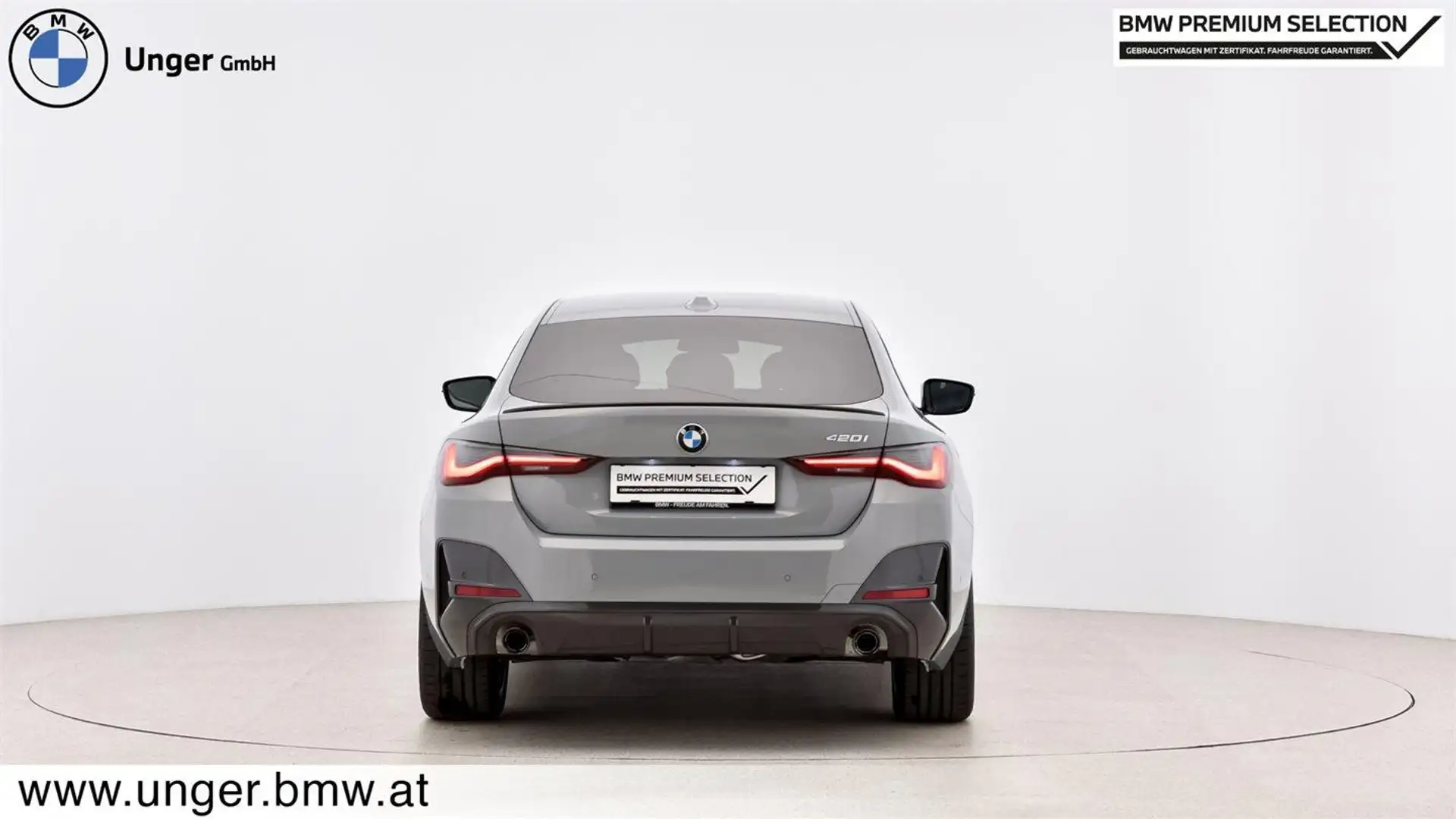 BMW 420 i Gran Coupe Grau - 2