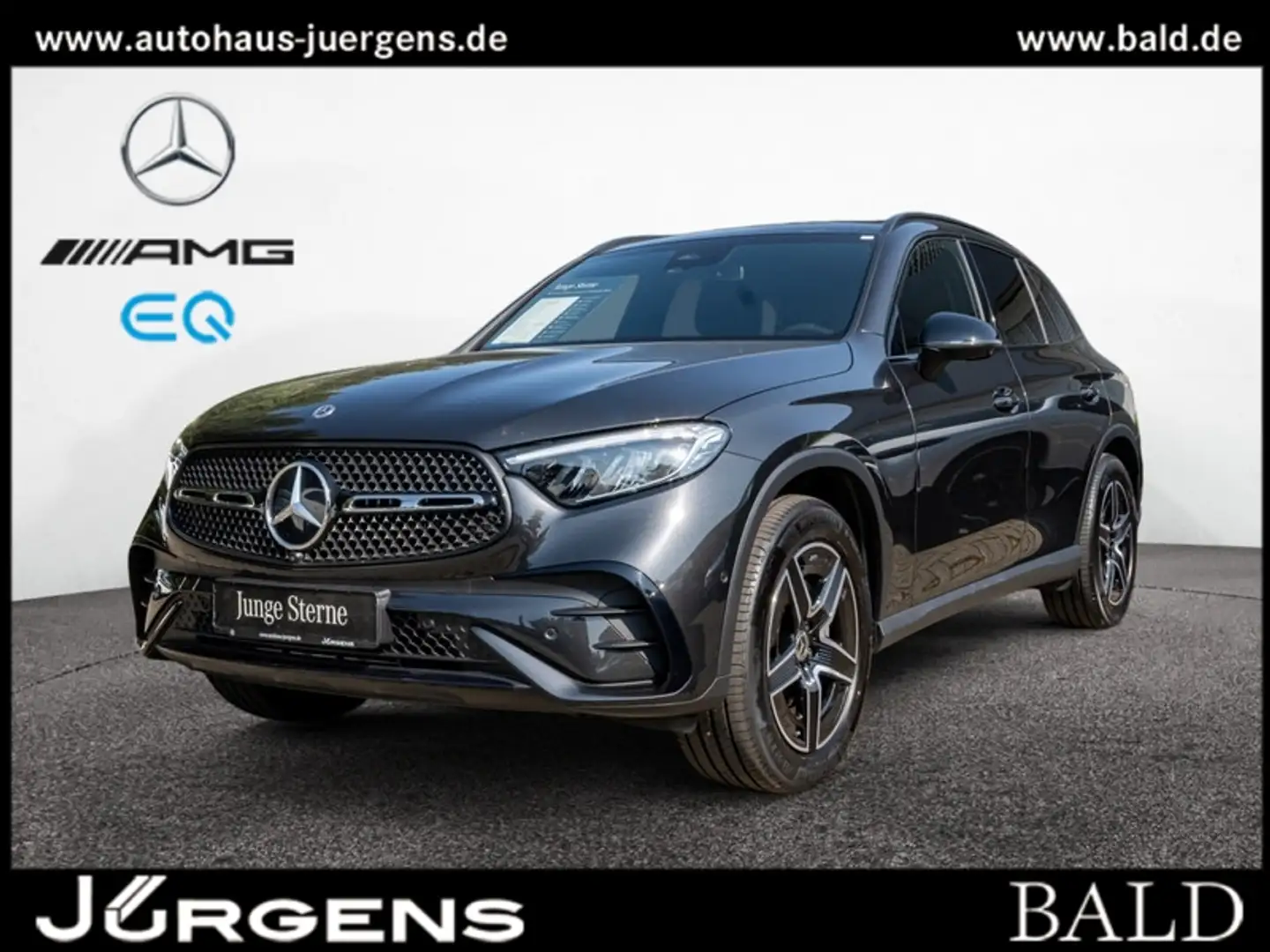 Mercedes-Benz GLC 300 4M AMG-Sport/Technik/Pano/AHK/360/Night Grijs - 2