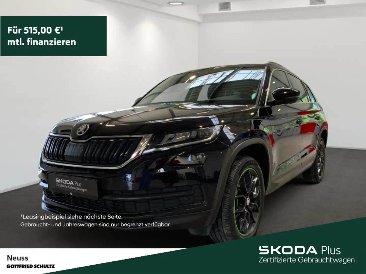 Skoda Kodiaq SYTLE TDI DSG AHK 4X4 STANDHEIZUNG NAVI EINPARKHIL Noir - 1