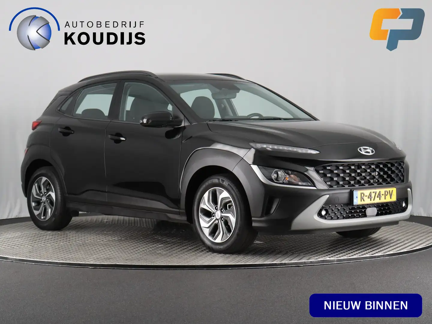 Hyundai KONA 1.6 GDI HEV Comfort Smart (Trekhaak afn. / NL-Auto Noir - 1