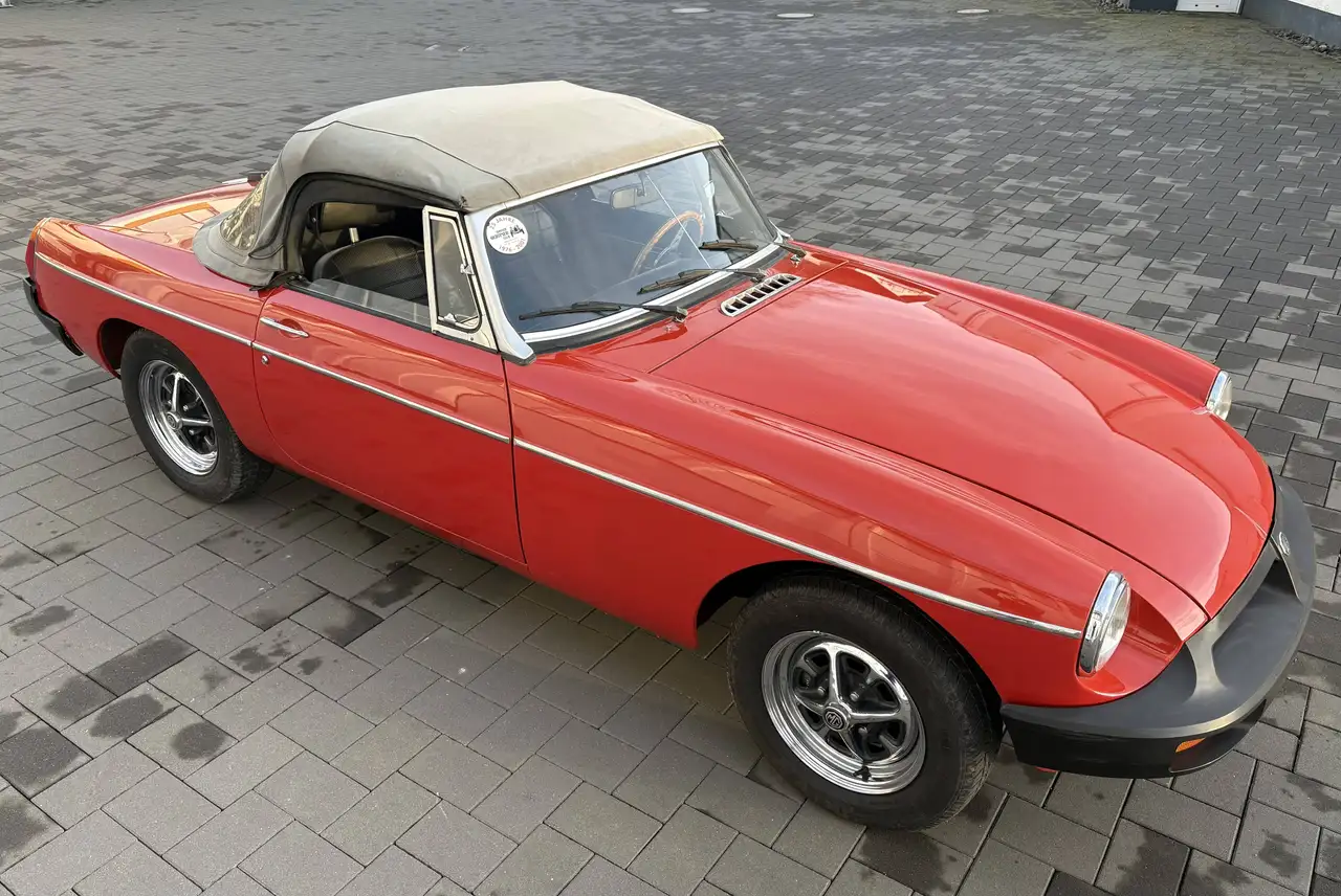 MG B 1.8 Overdrive deutsche H-Zulassung 95 PS Historie, foto 9