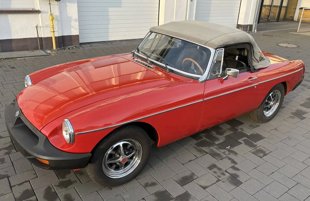 MG B 1.8 Overdrive deutsche H-Zulassung 95 PS Historie, foto 8