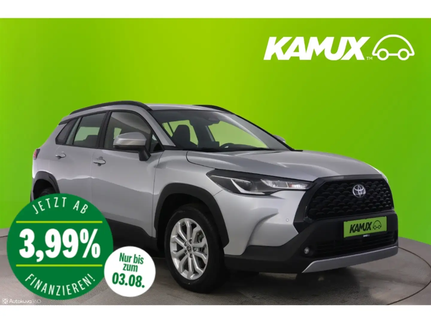 Toyota Corolla Cross 1.8 H Aut.Business Edition+LED+NAVI Plateado - 1