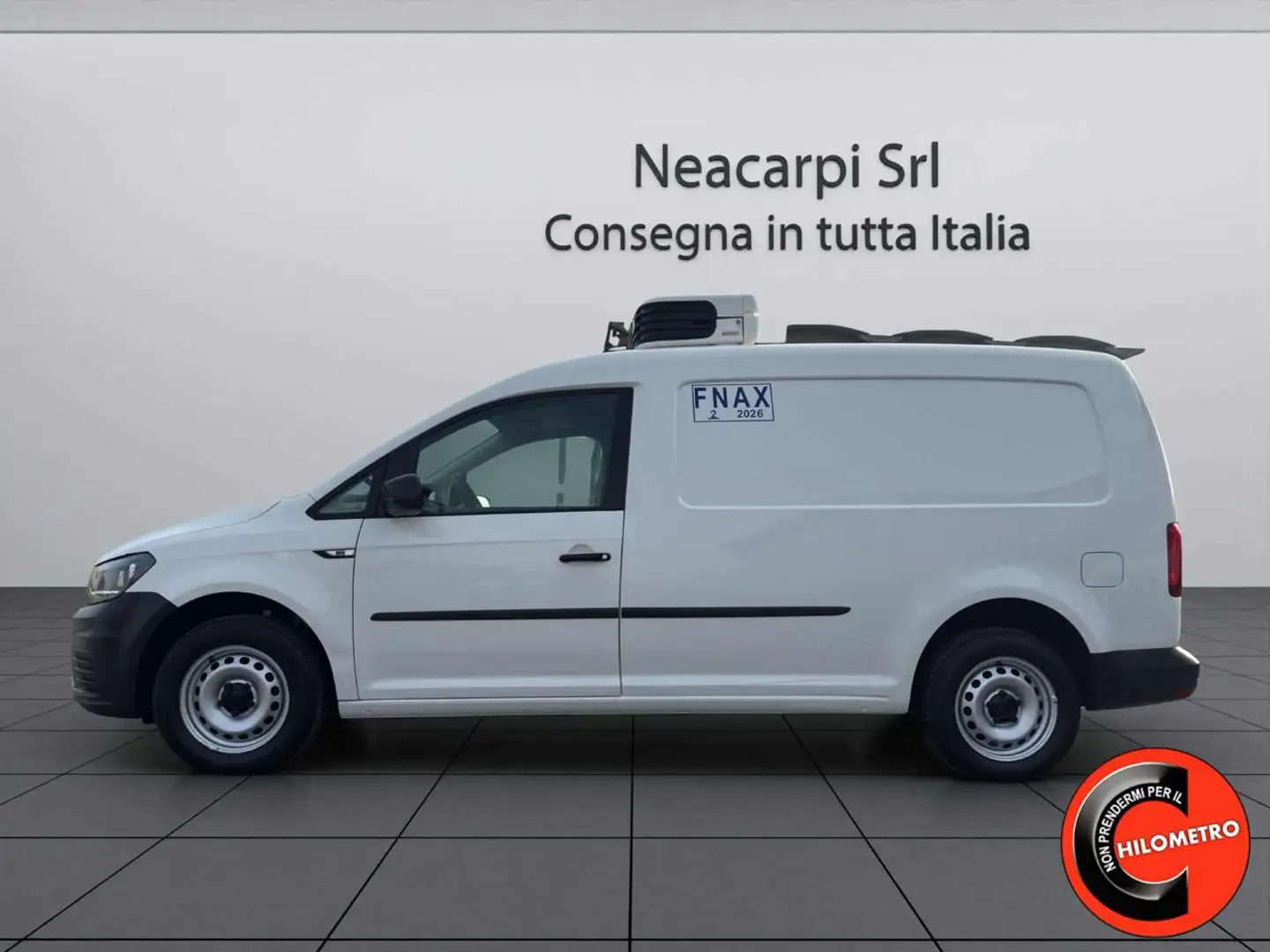 Volkswagen Caddy 1.4TGI MAXI CNG*FRIGO FNAX(0°) STRADA RETE LUNGO- Blanc - 2