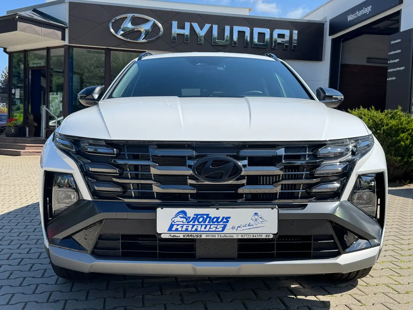Hyundai TUCSON 1.6 T-GDi Edition Plus-Automatik-Navi-LED Weiß - 2