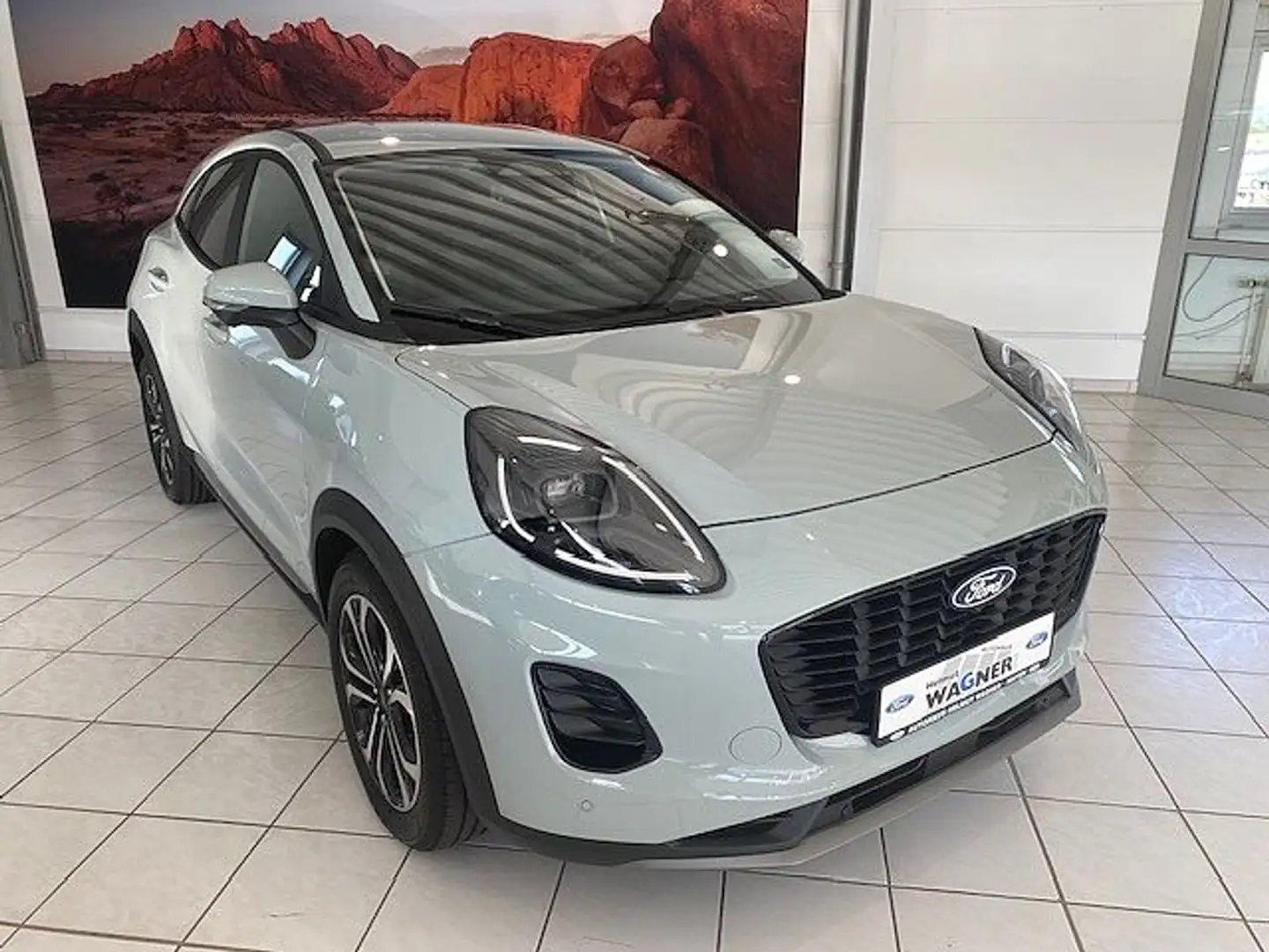 Ford Puma 1.0  Hybrid Aut. TITANIUM/RFK/TWA/iACC Grijs - 1