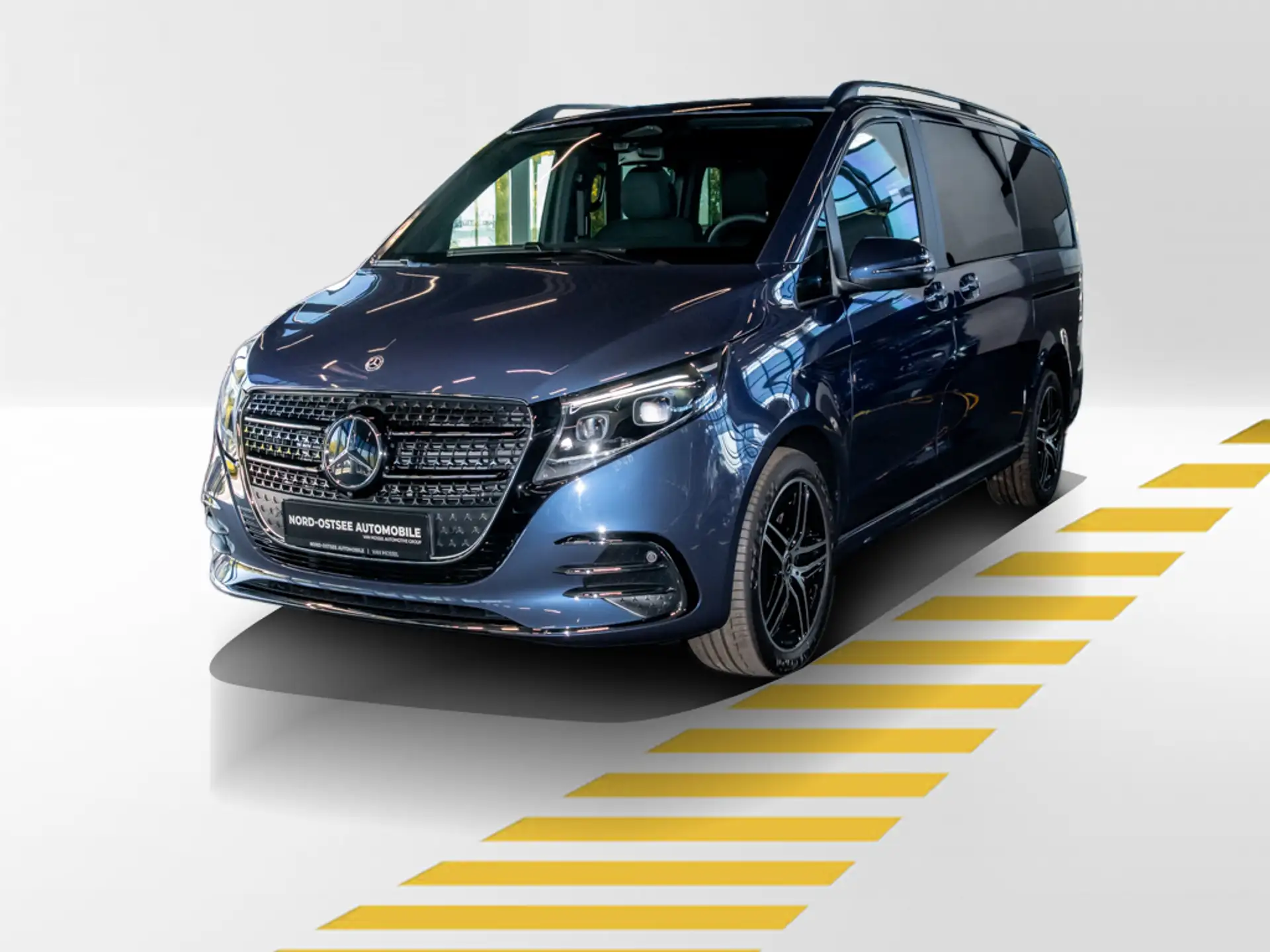 벤츠 Mercedes-Benz V 300 d STYLE LANG AMG+EASY-PACK+DISTR.+360°-KAM 2026 네이비 사진 2