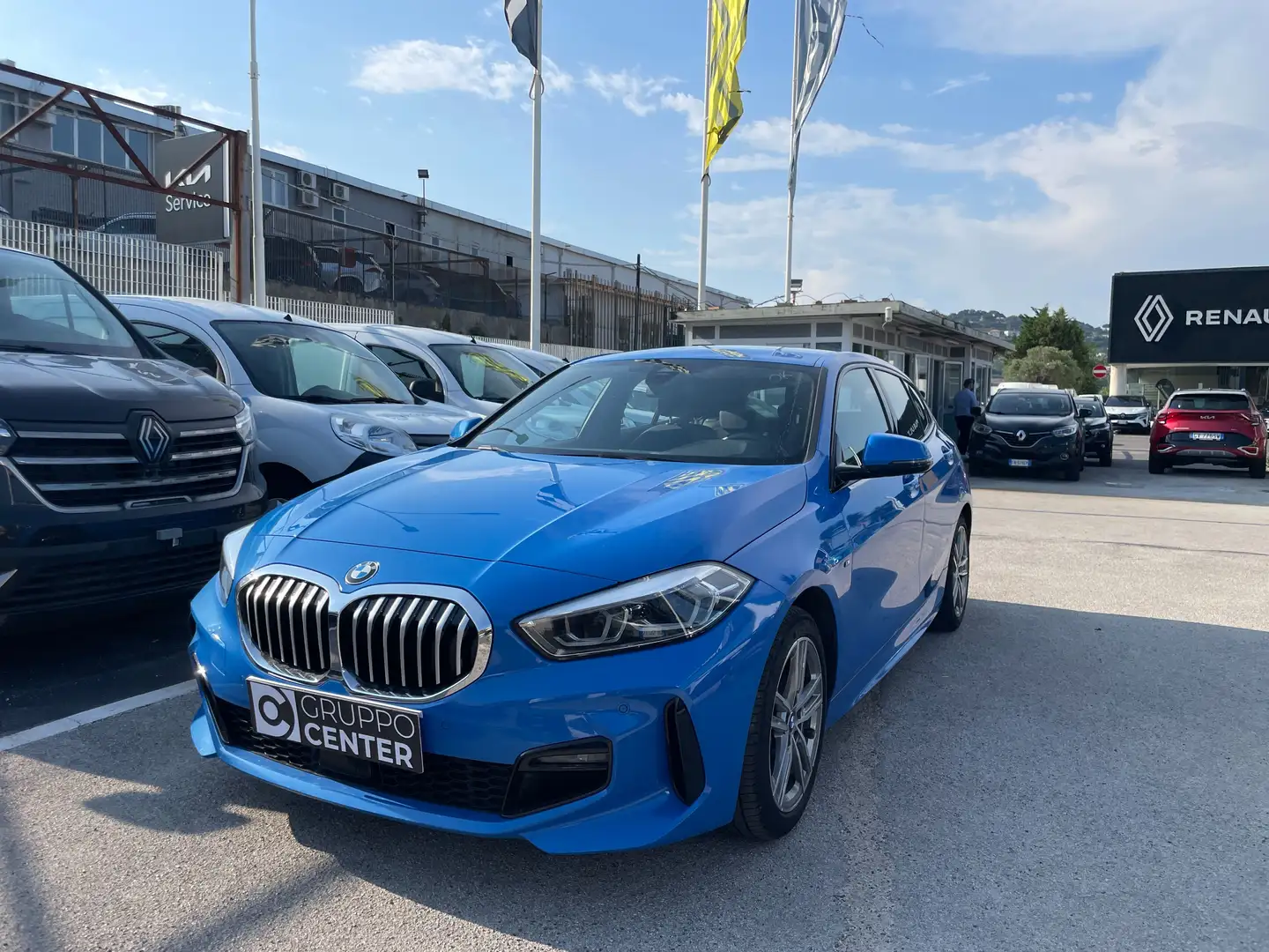 BMW 116 116d Msport Automatica 116cv Blu/Azzurro - 1