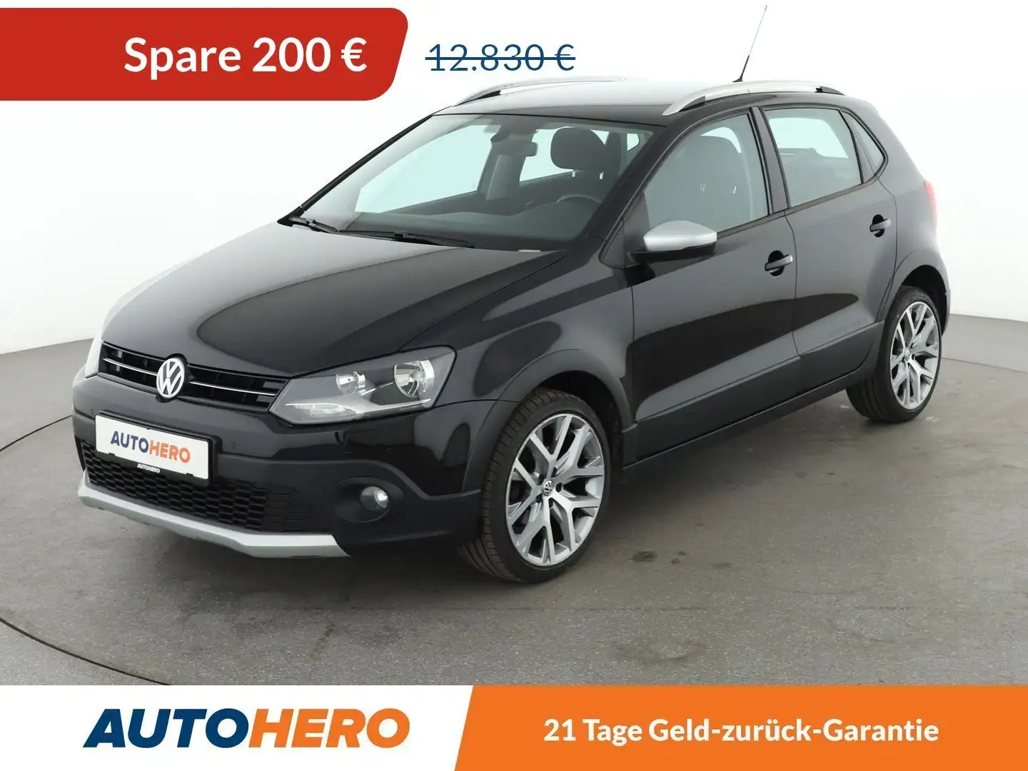 Volkswagen Polo 1.2 TSI CrossPolo BMT Aut.*TEMPO*PDC*SHZ* Schwarz - 1