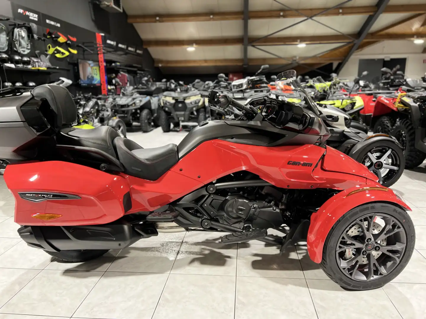 Can Am Spyder F3 LTD 1330  MY22 ROUGE VIPIERE SPECIAL SERIES Rood - 1
