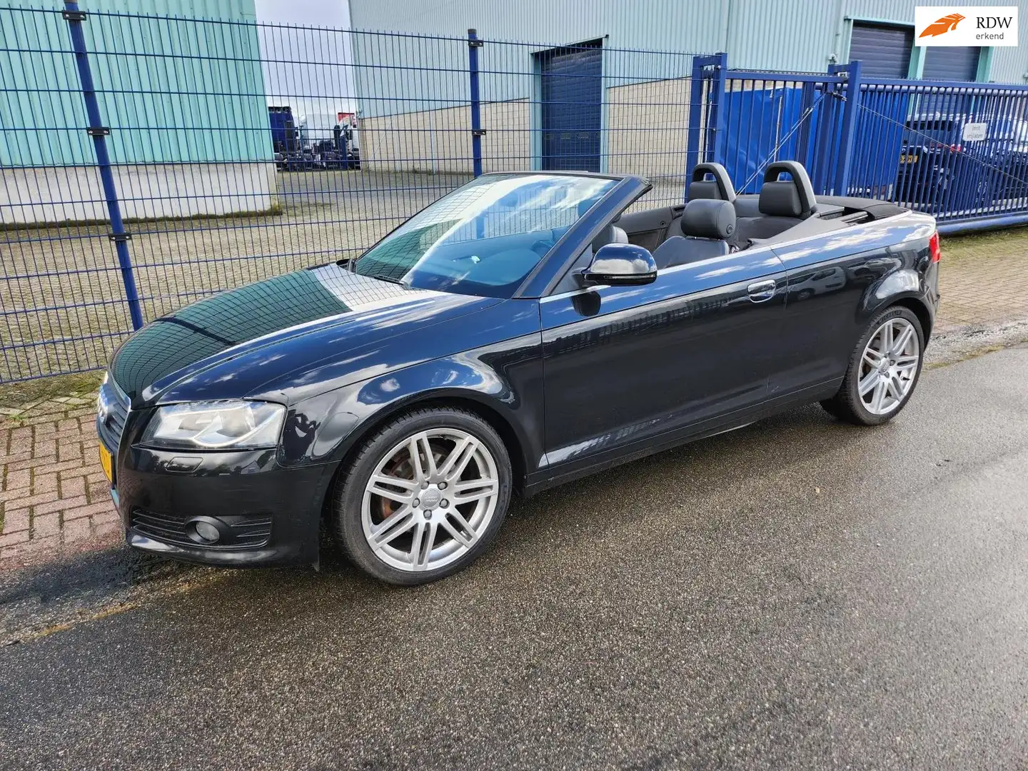 Audi A3 AUDI CABRIOLET 1.8 TFSI *186.172 KM*CLIMA*LEER Noir - 1