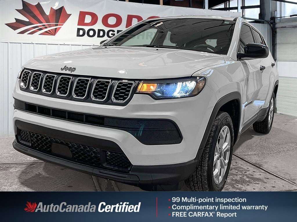 2025 Jeep Compass Sport | Bucket Heated Seats | Forward Collision Wa