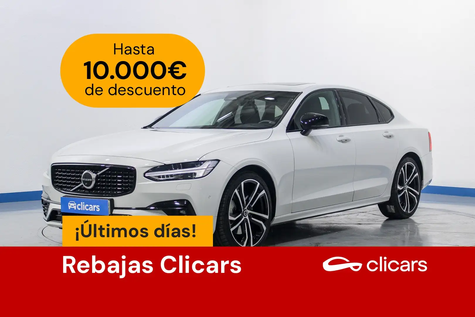 Volvo S90 B5 R-Design Aut. Weiß - 1