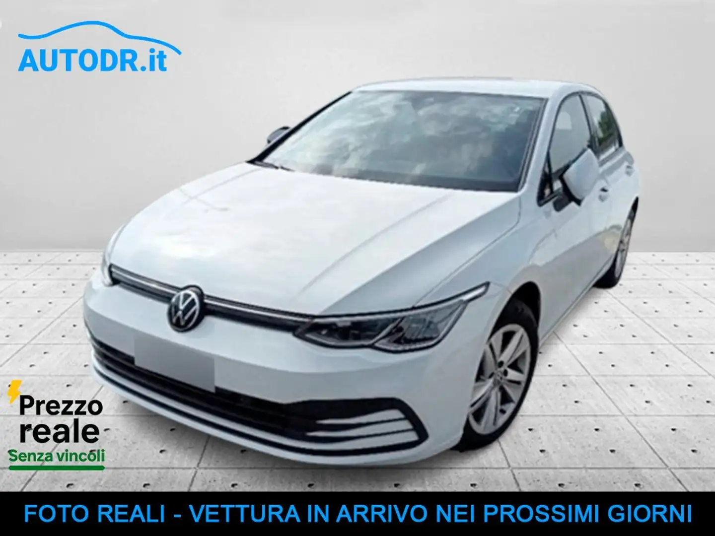 Volkswagen Golf 1.5 TGI 130cv DSG Life VIRTUAL CARPLAY ACC KM CERT Bianco - 1