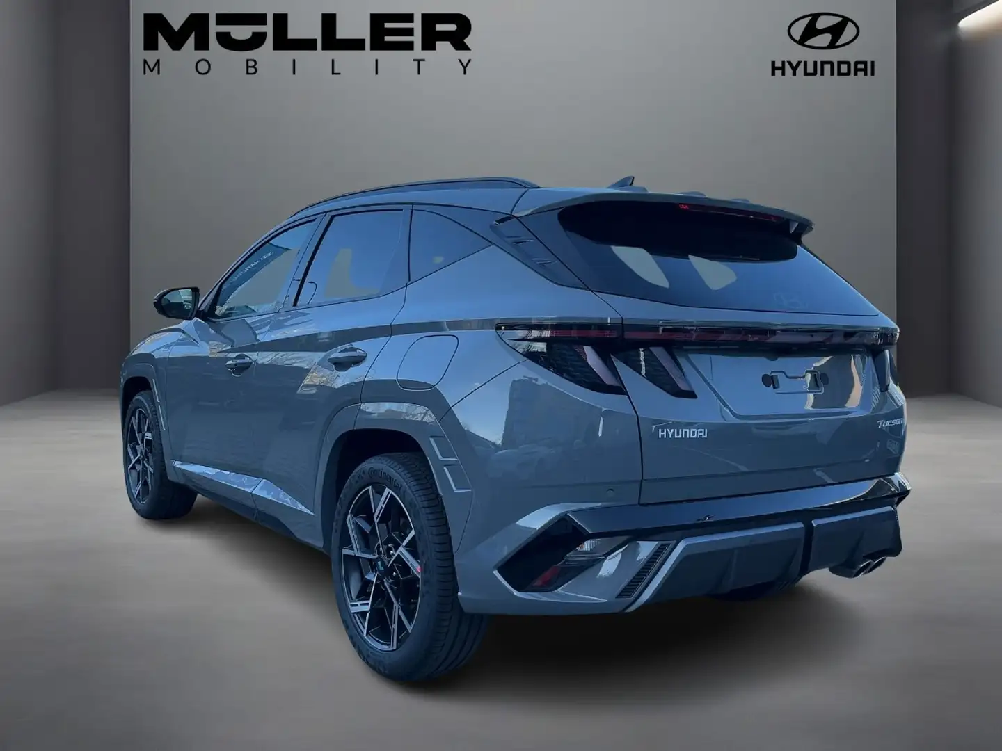 Hyundai TUCSON 1.6 T-GDI Mild-Hybrid N Line HUD|S-Dach Grau - 2
