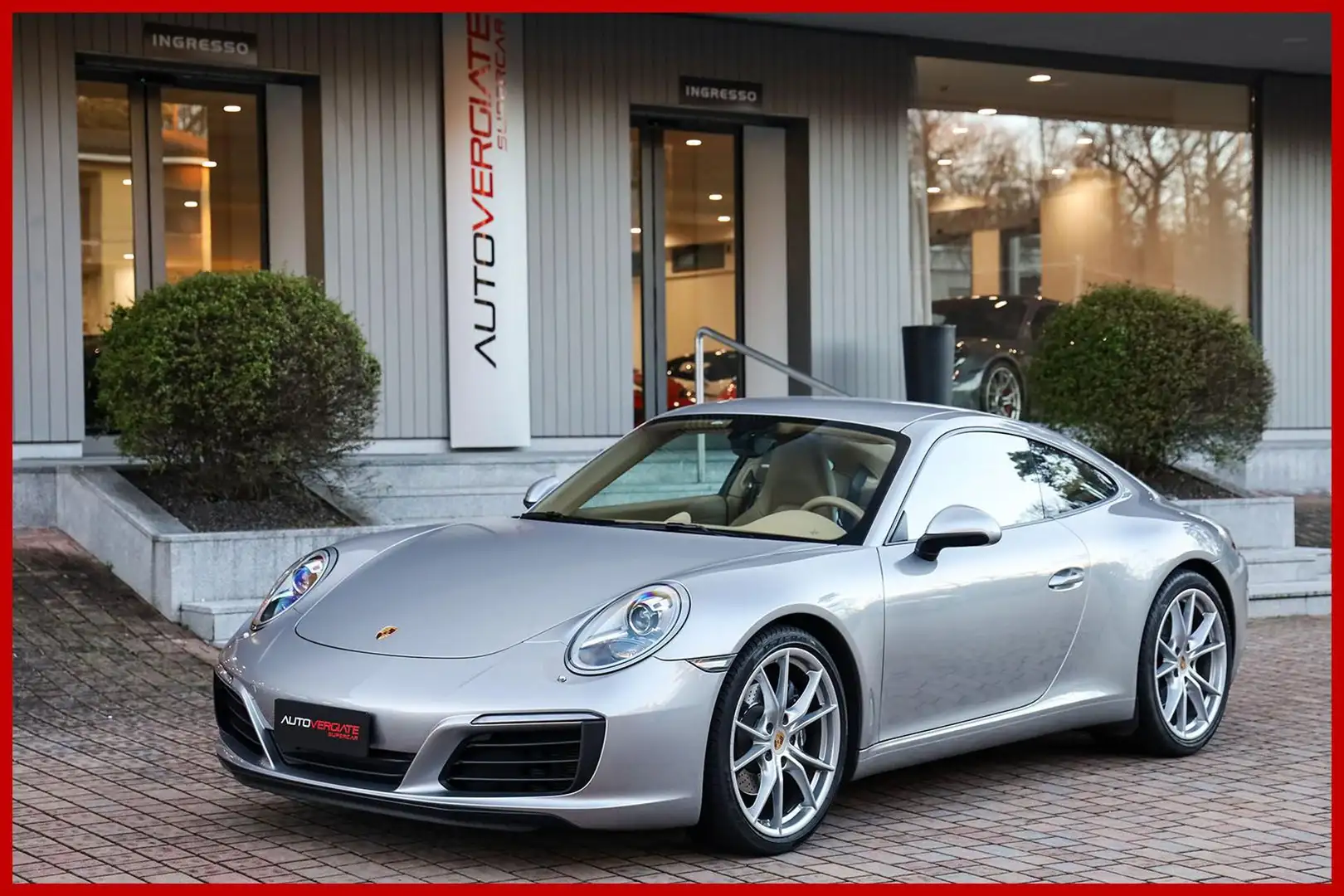 Porsche 991 3.0 Carrera Coupé|UNI PROP|SCARICO| Argent - 2