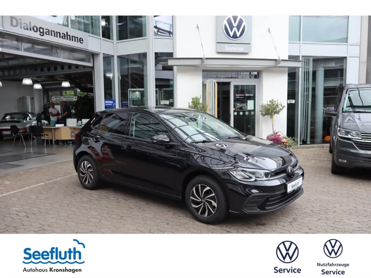 Volkswagen Polo 1.0 TSI Life IQ-Drive RFK 15 Essex Sitzhzg. Zwart - 1