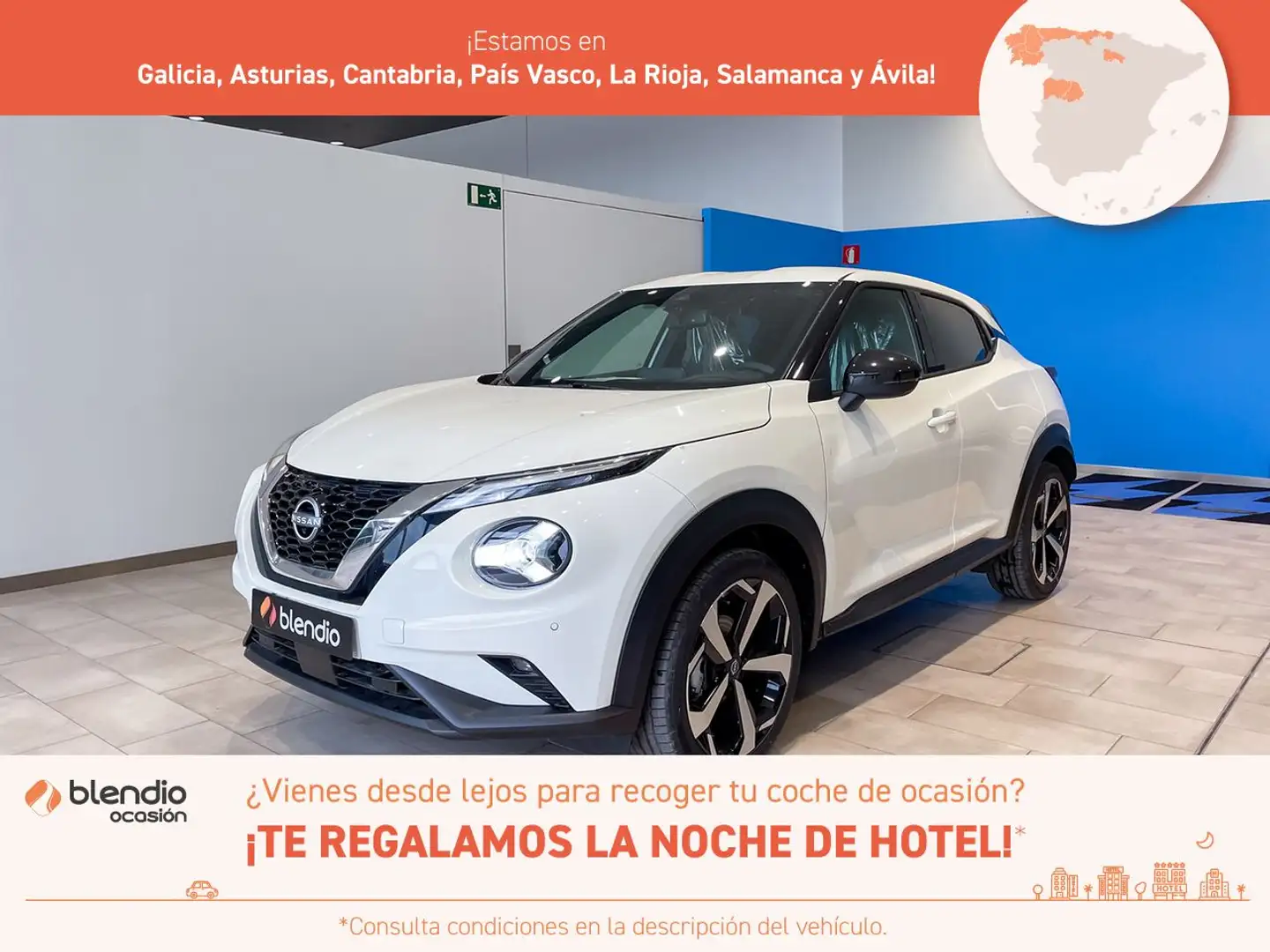 Nissan Juke 1.0 DIG-T Tekna 4x2 DCT 7 114 Blanco - 1