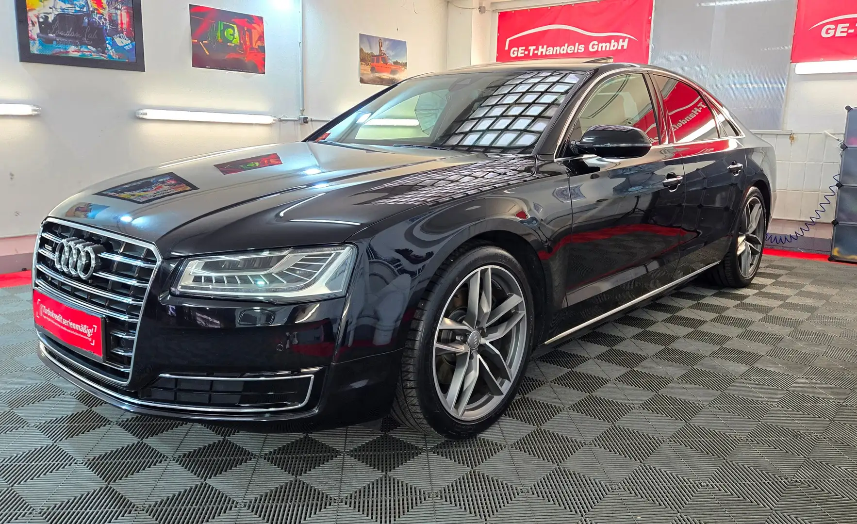 Audi A8 3.0 TDI Quattro Matrix-LED Bank&Olufsen Voll Schwarz - 1