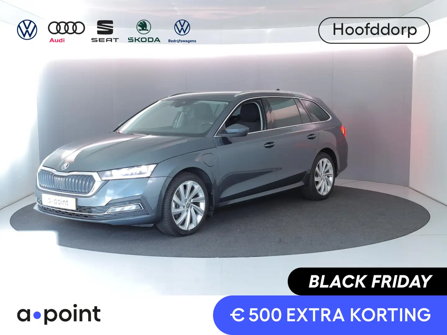 Skoda Octavia Combi 1.4 TSI iV PHEV Business Edition Plus 204pk| Gris - 1
