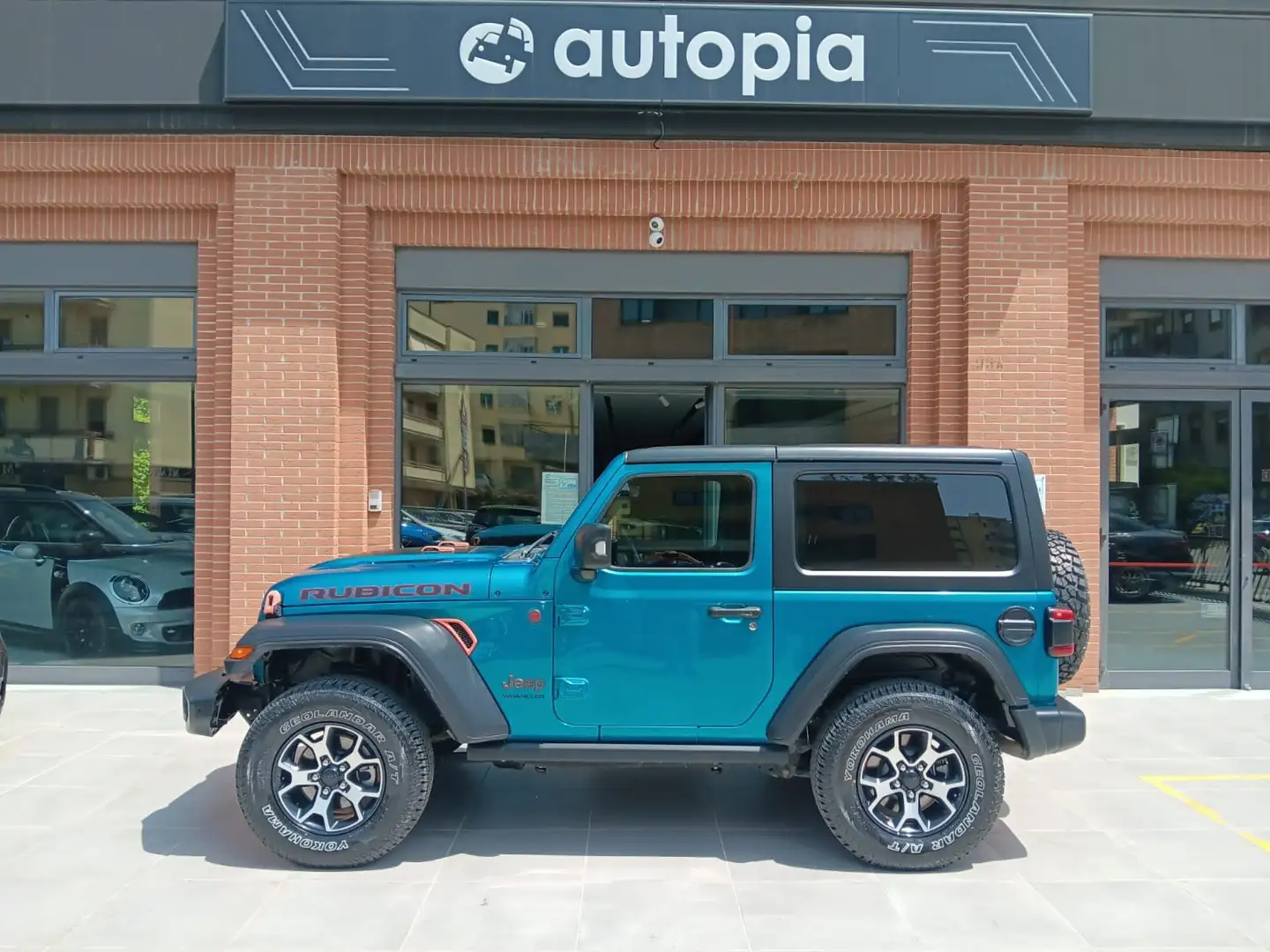 Jeep Wrangler Wrangler 2.2 mjt II Rubicon auto Blauw - 1
