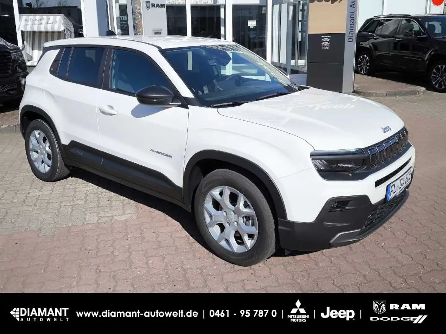 Jeep Avenger Elektro Longitude Weiß - 1