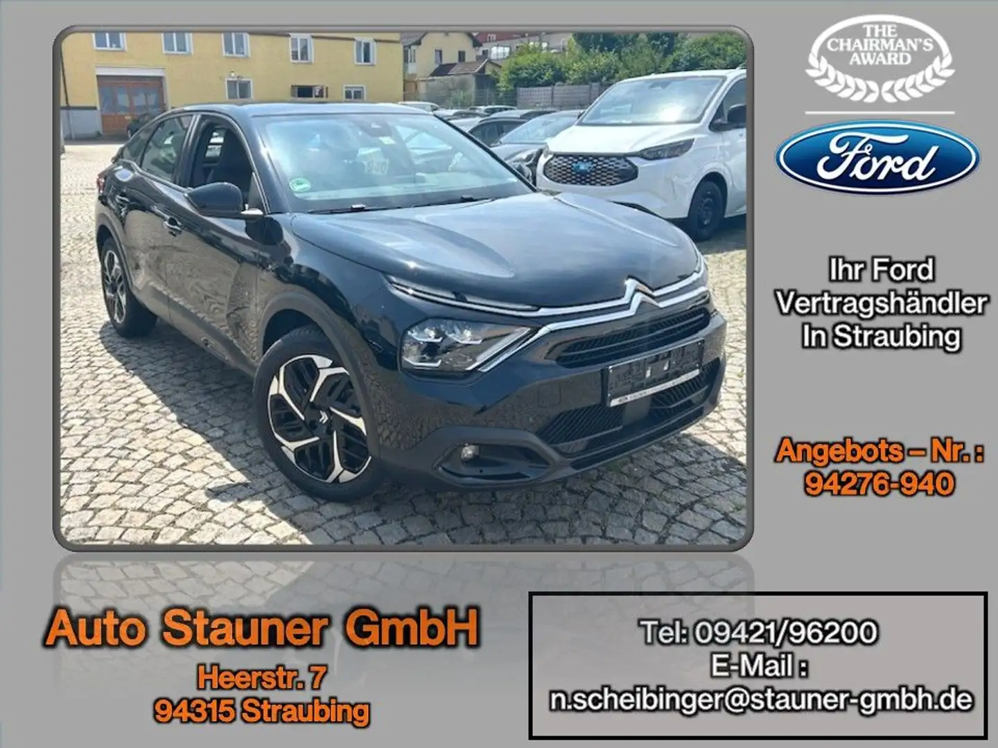 Citroen C4 PureTech 130 Stop&Start Plus*NAVI*SHZ*KAMERA Zwart - 1