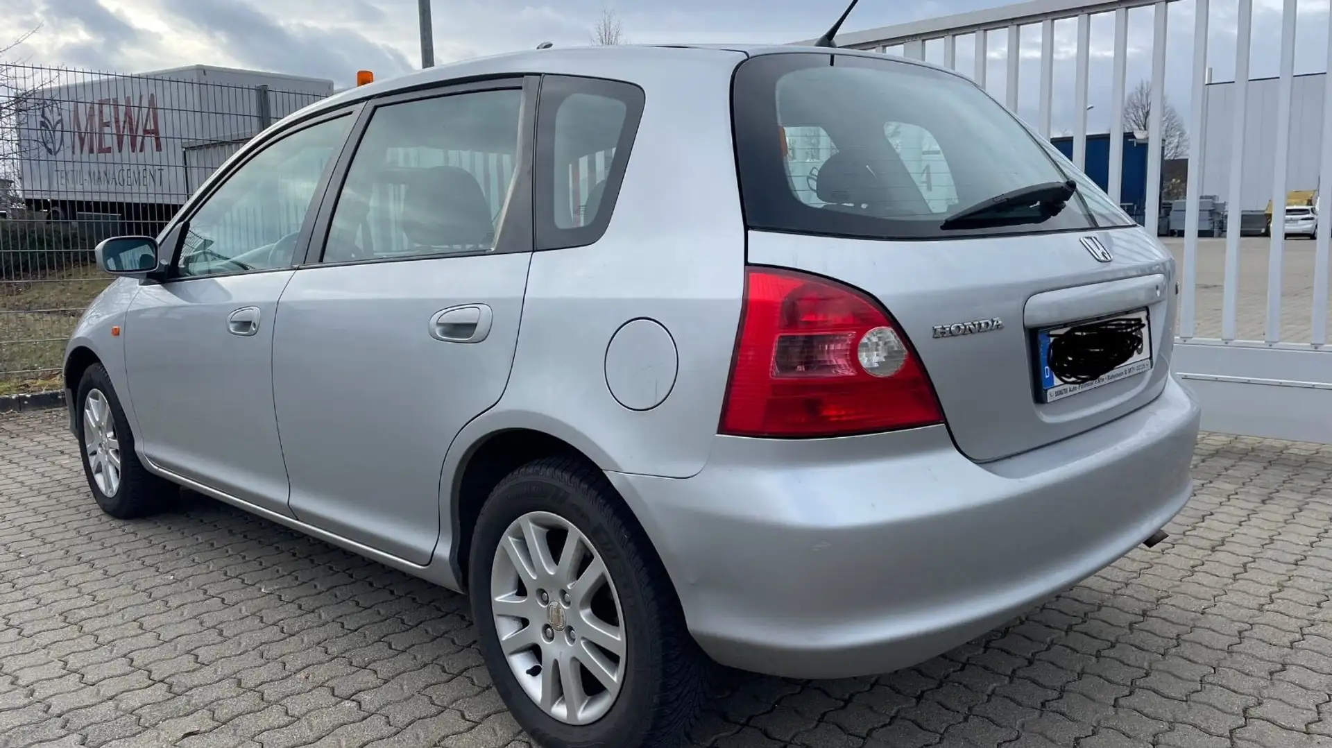 Honda Civic 1.6i LS-Klima-Panorama-TÜV NEU-Garantie Silber - 2