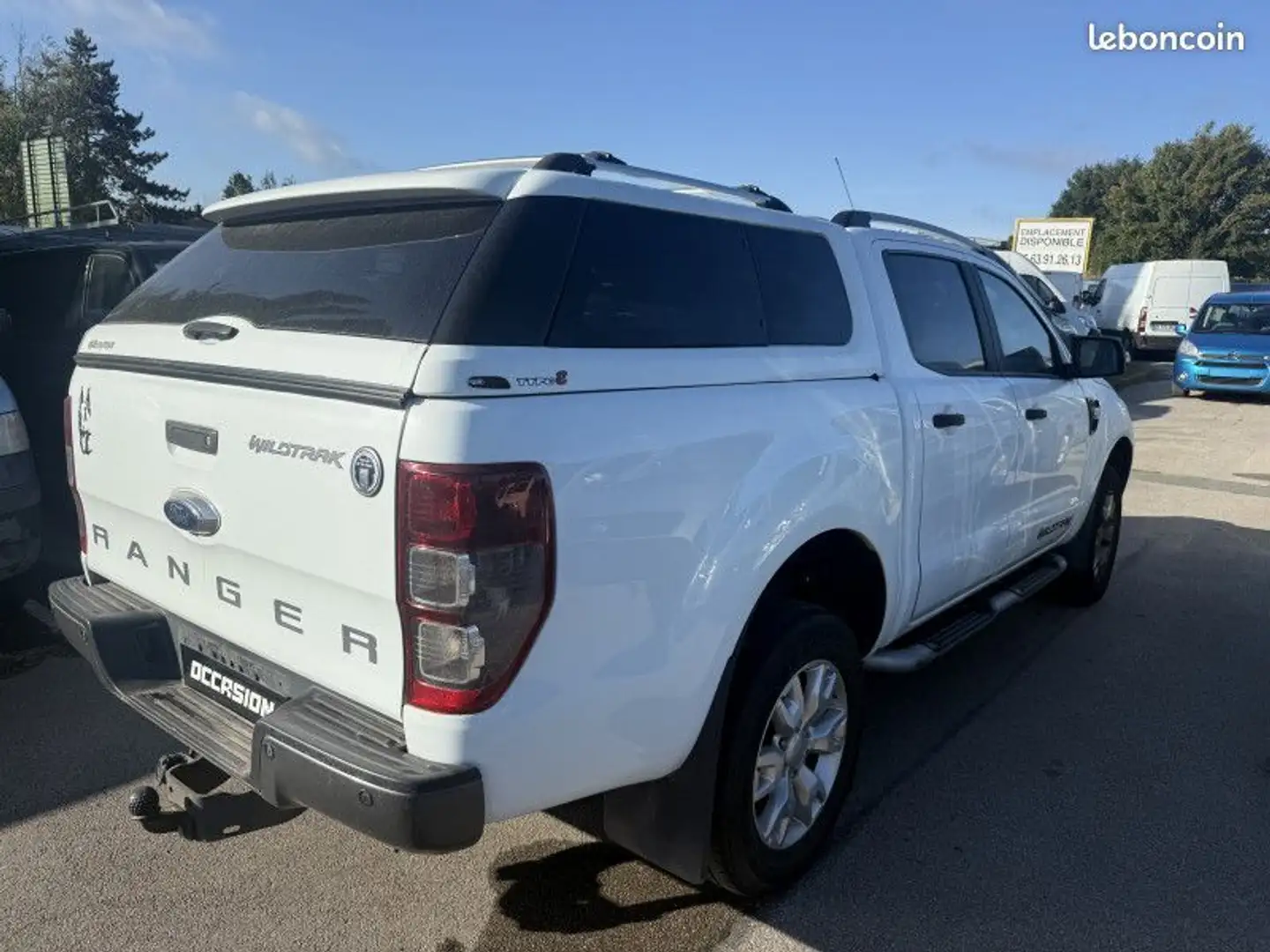 Ford Ranger 3.2 TDCI 200CH DOUBLE CABINE WILDTRAK 4X4 BVA Blanc - 2