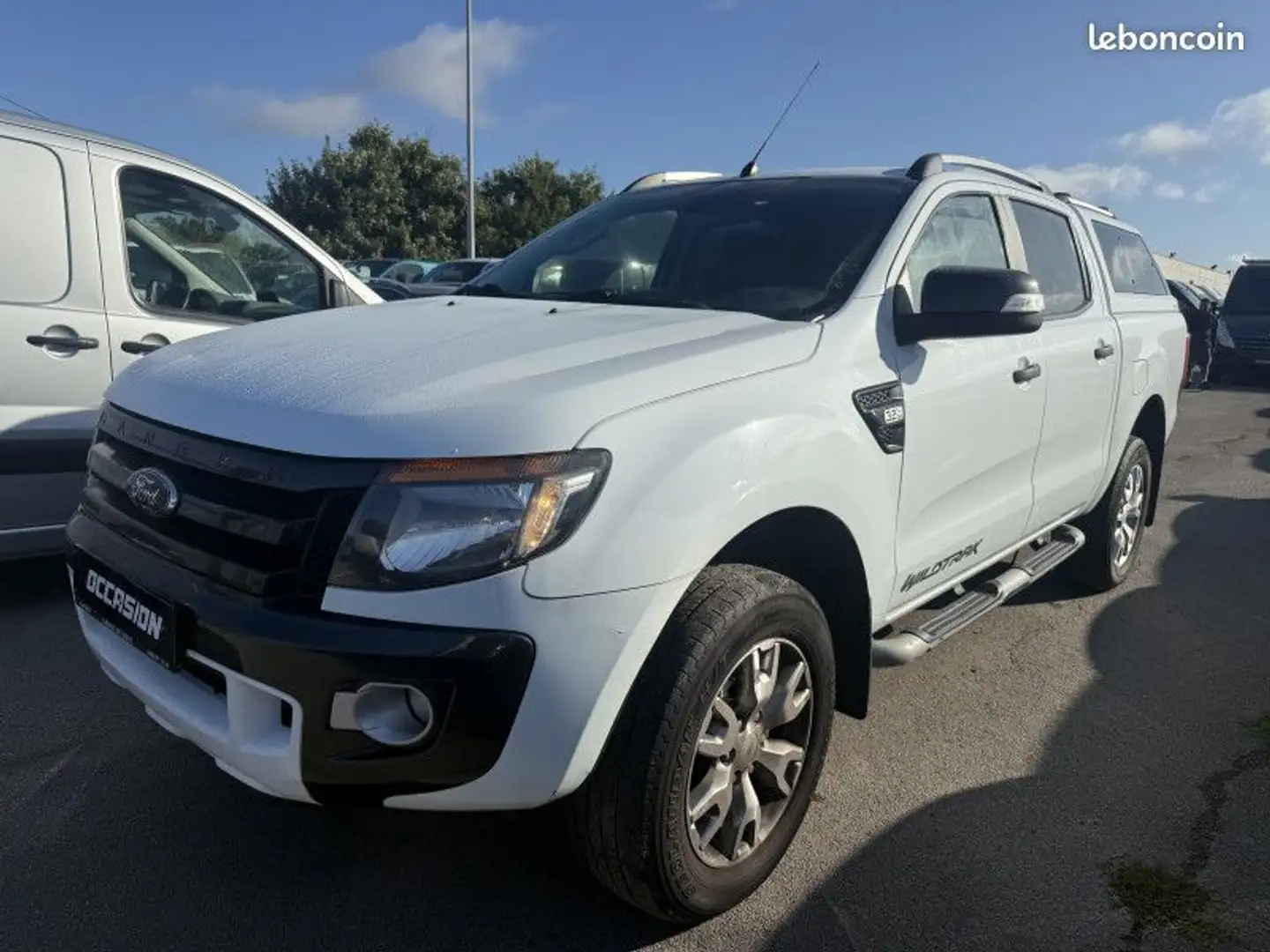 Ford Ranger 3.2 TDCI 200CH DOUBLE CABINE WILDTRAK 4X4 BVA Blanc - 1