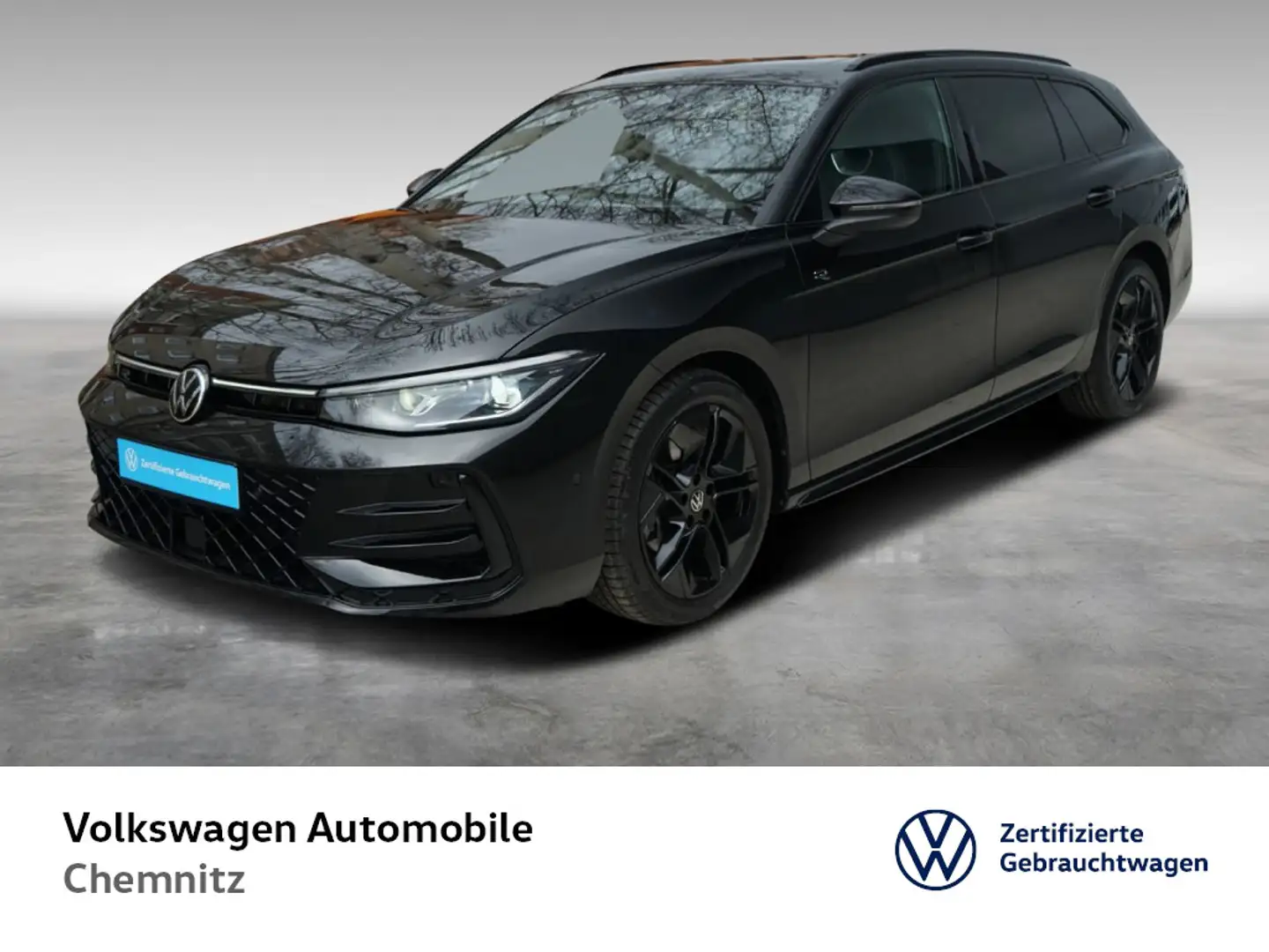 Volkswagen Passat Variant 2.0 TDI R-Line NEUES MODELL H&K Schwarz - 1