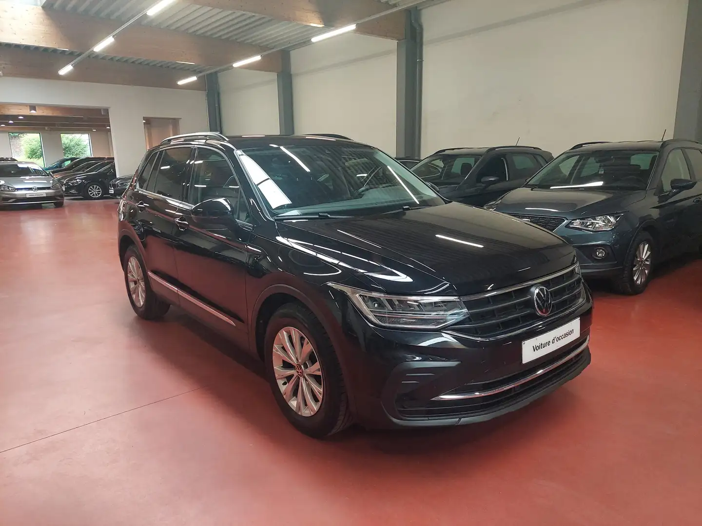 Volkswagen Tiguan 1.5 TSi - FaceLIFT - E6d =LEZ BXL 2035 - Garantie Nero - 1
