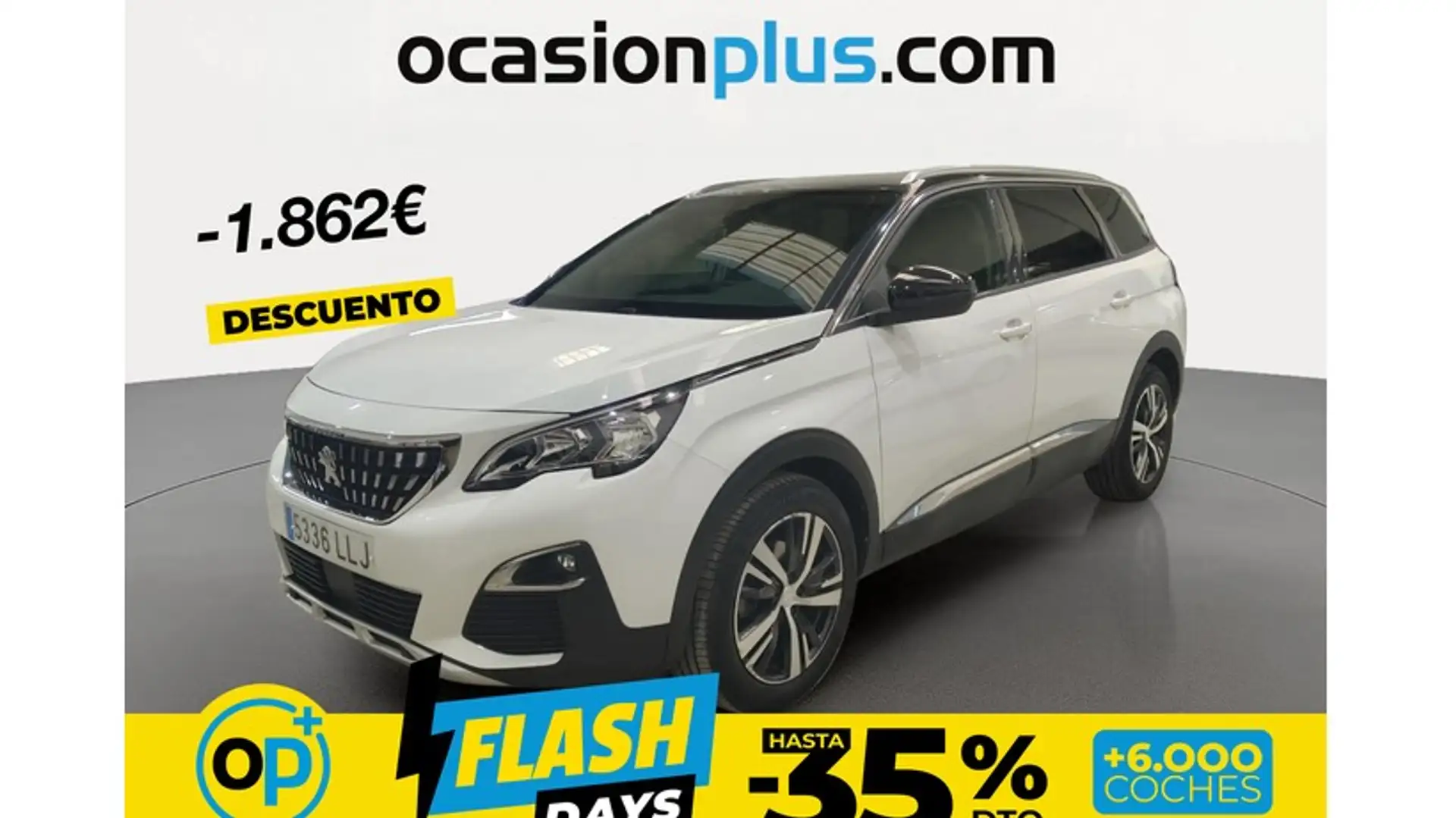 Peugeot 5008 1.5BlueHDi S&S Allure EAT8 130 Blanc - 1