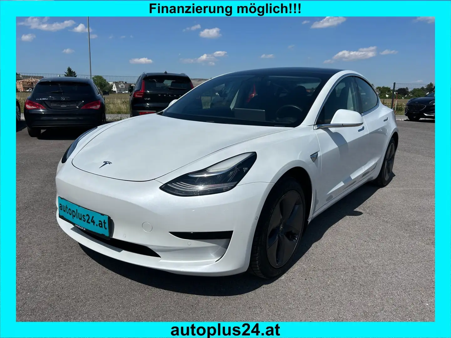 Tesla Model 3 Standard Range Plus 55 KWh RWD Weiß - 1