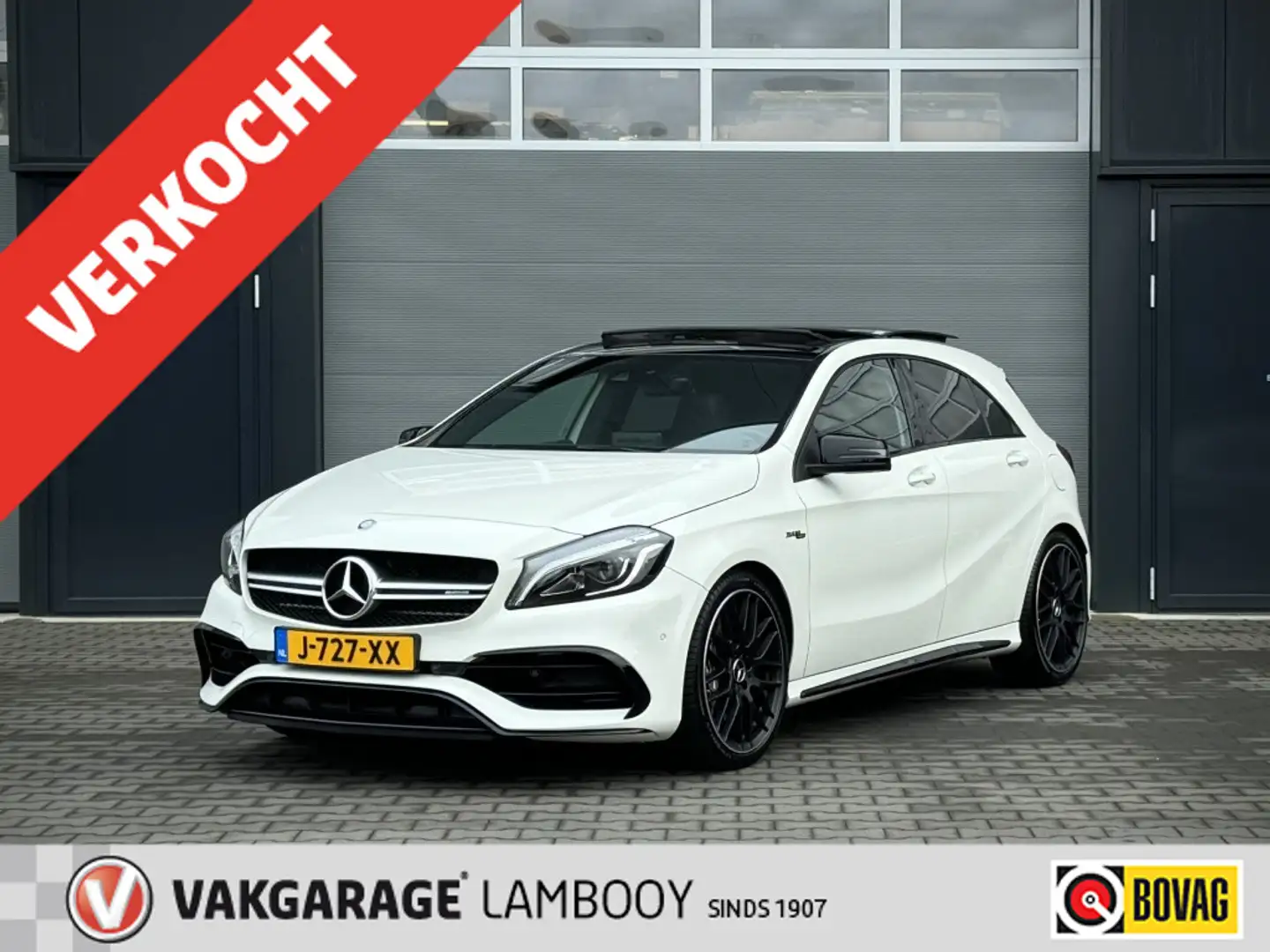 Mercedes-Benz A 45 AMG 4MATIC 381PK|Pano|Leder|Carplay|Camera Blanco - 1