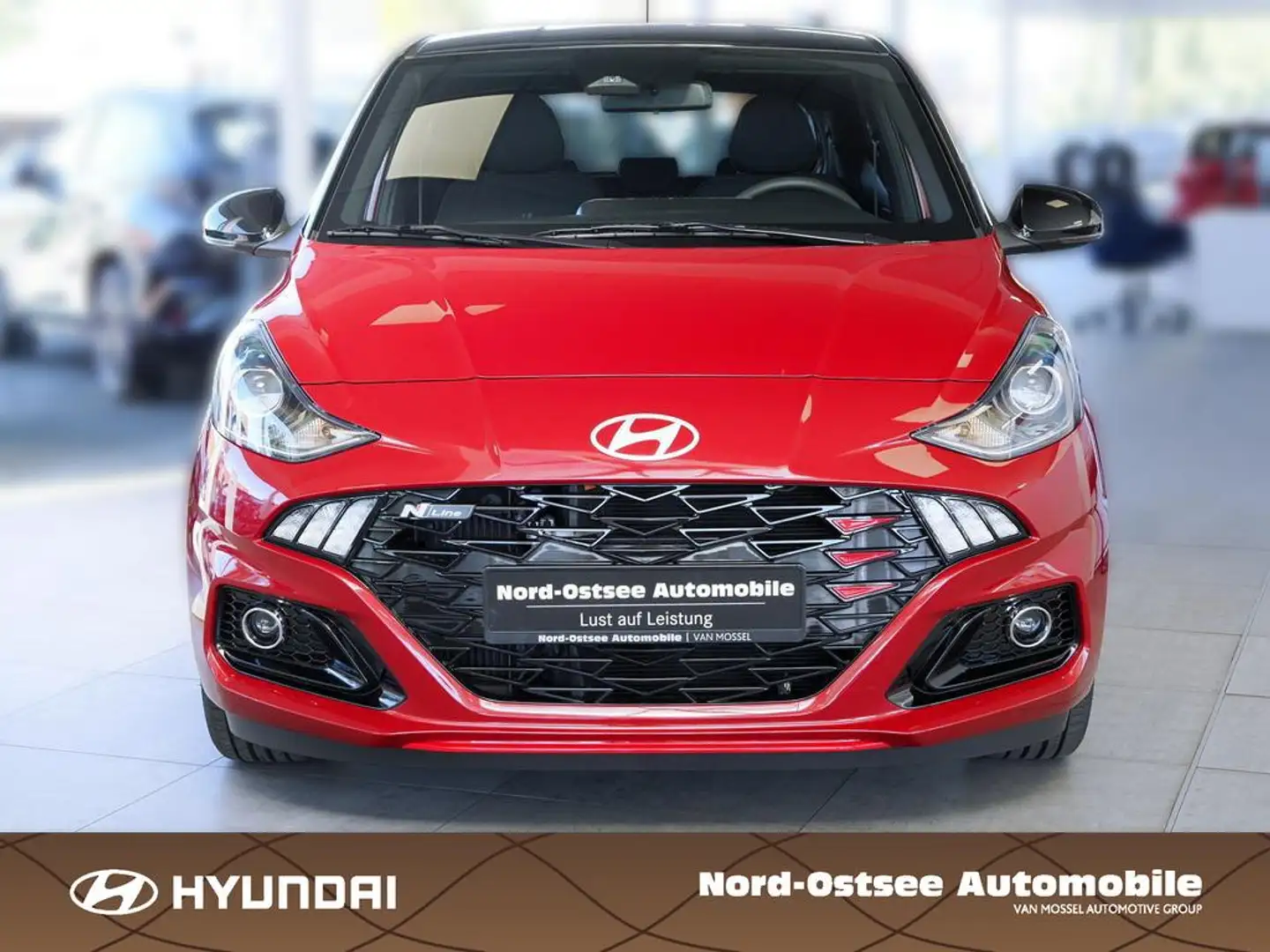 Hyundai i10 FL N Line DynLicht Fernlichtass. Kam. KlimaA Rot - 2